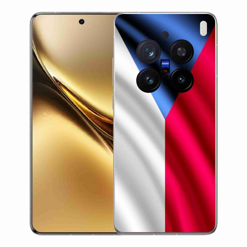 Zselés borítás mmCase a Vivo X200 Pro 5G - cseh zászlóhoz
