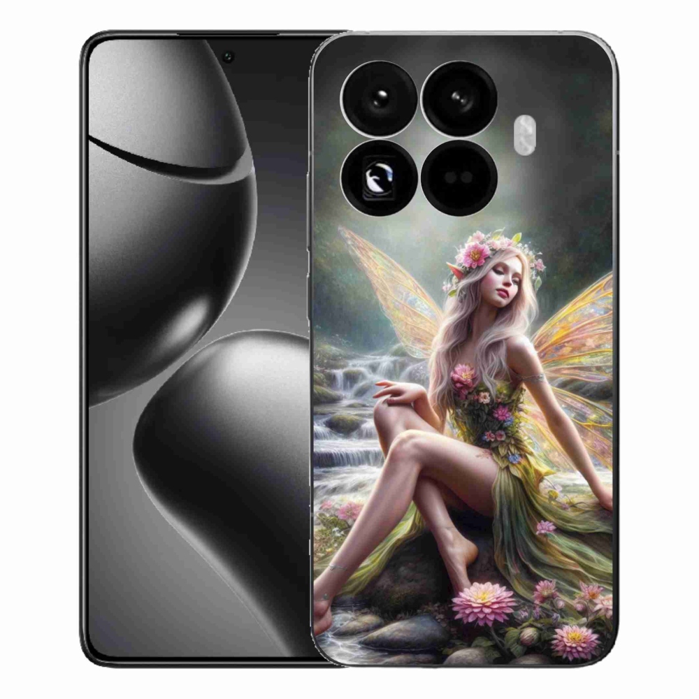 Gél borítás mmCase a Xiaomi 15T Pro - pillangó nőhöz 1