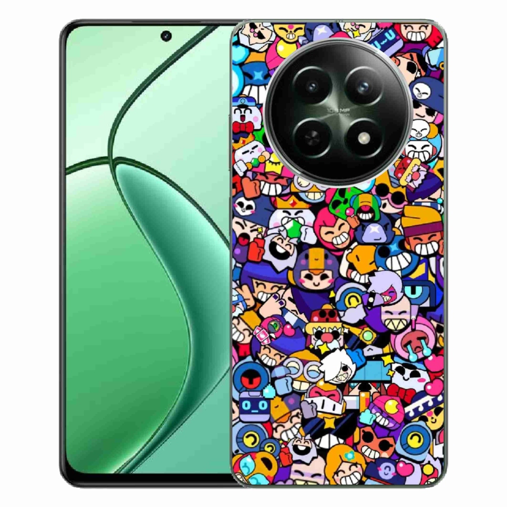 Gél borítás mmCase a Realme 12 5G/12x 5G számára - brawl stars 2