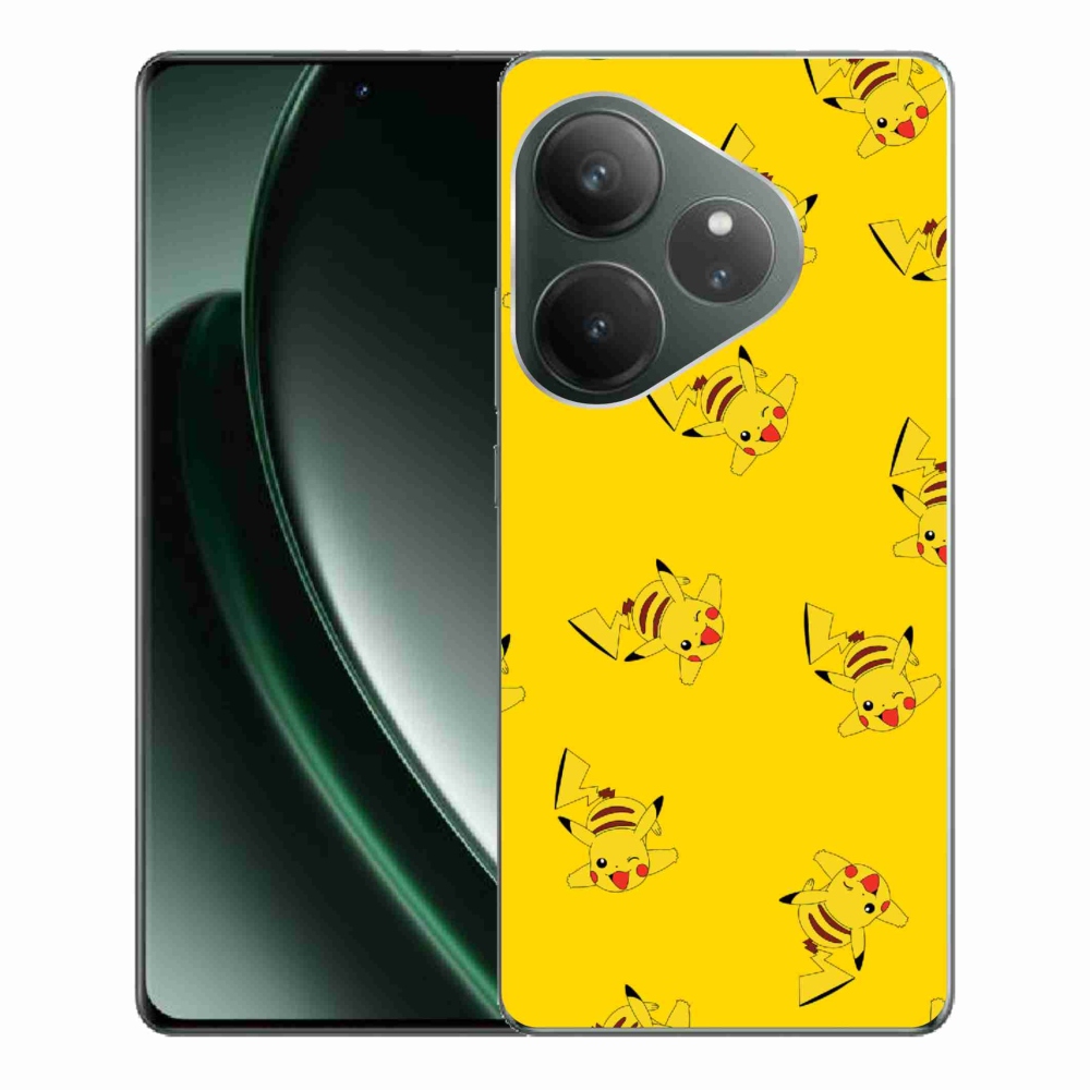 Gél borítás mmCase a Realme GT 6 5G/GT 6T 5G számára - pikachu