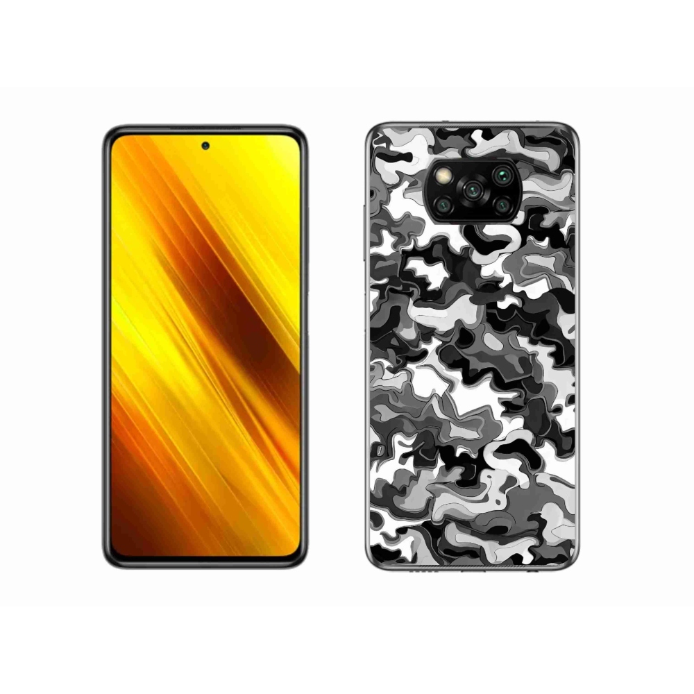 Gél borítás mmCase a Xiaomi Poco X3 Pro számára - terepszínű minta 3