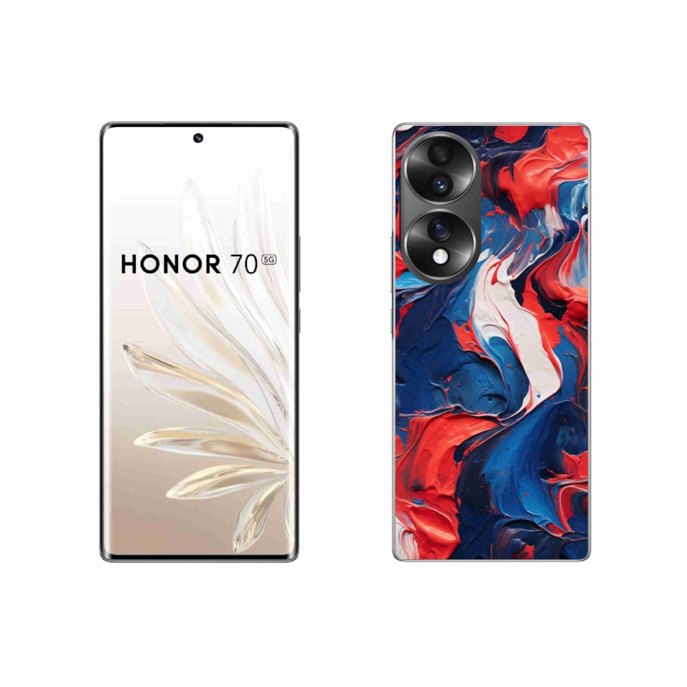 Zselés borító mmCase a Honor 70 - absztrakt motívum 7 számára
