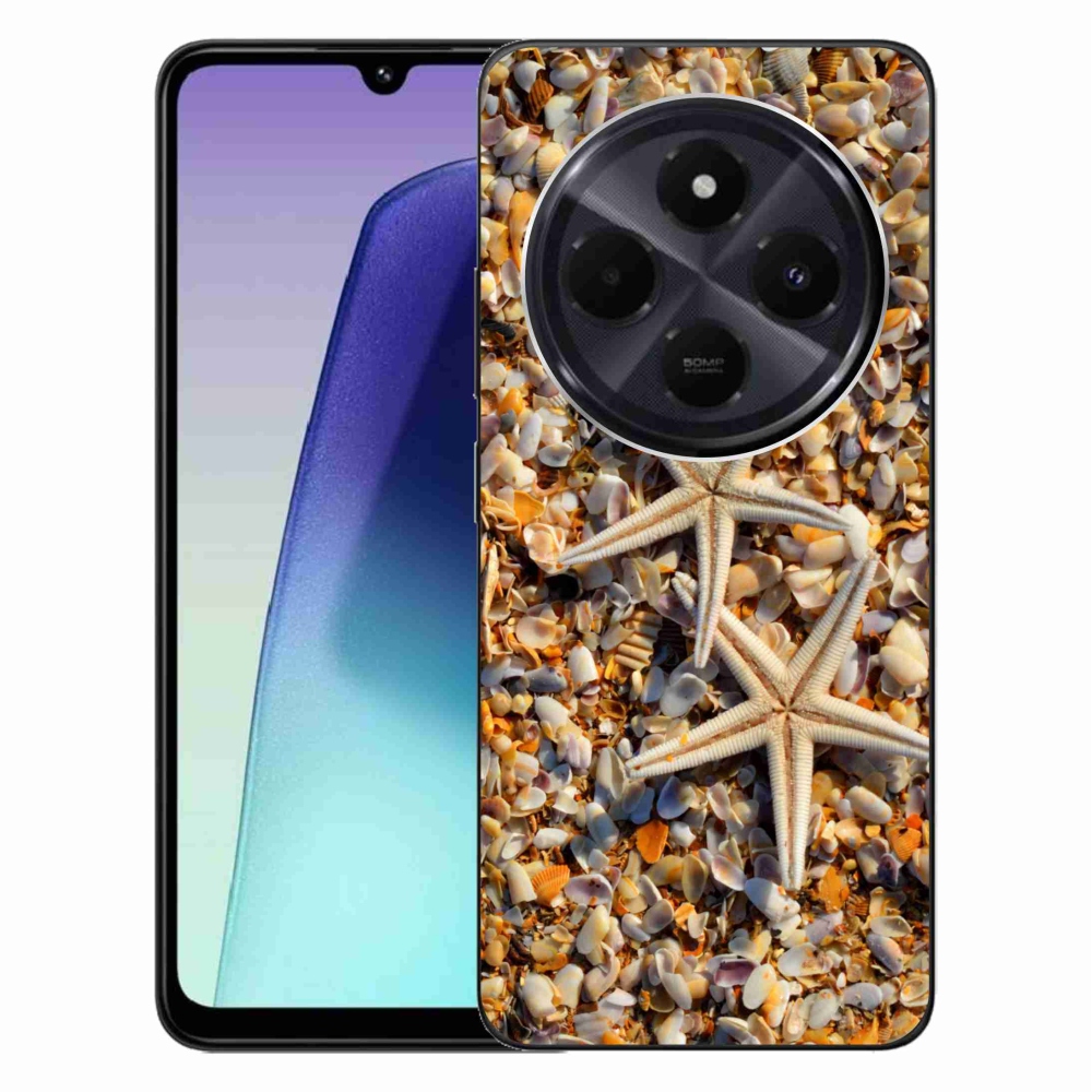 Gél borítás mmCase a Xiaomi Redmi 14C/Poco C75 számára - tengeri csillag