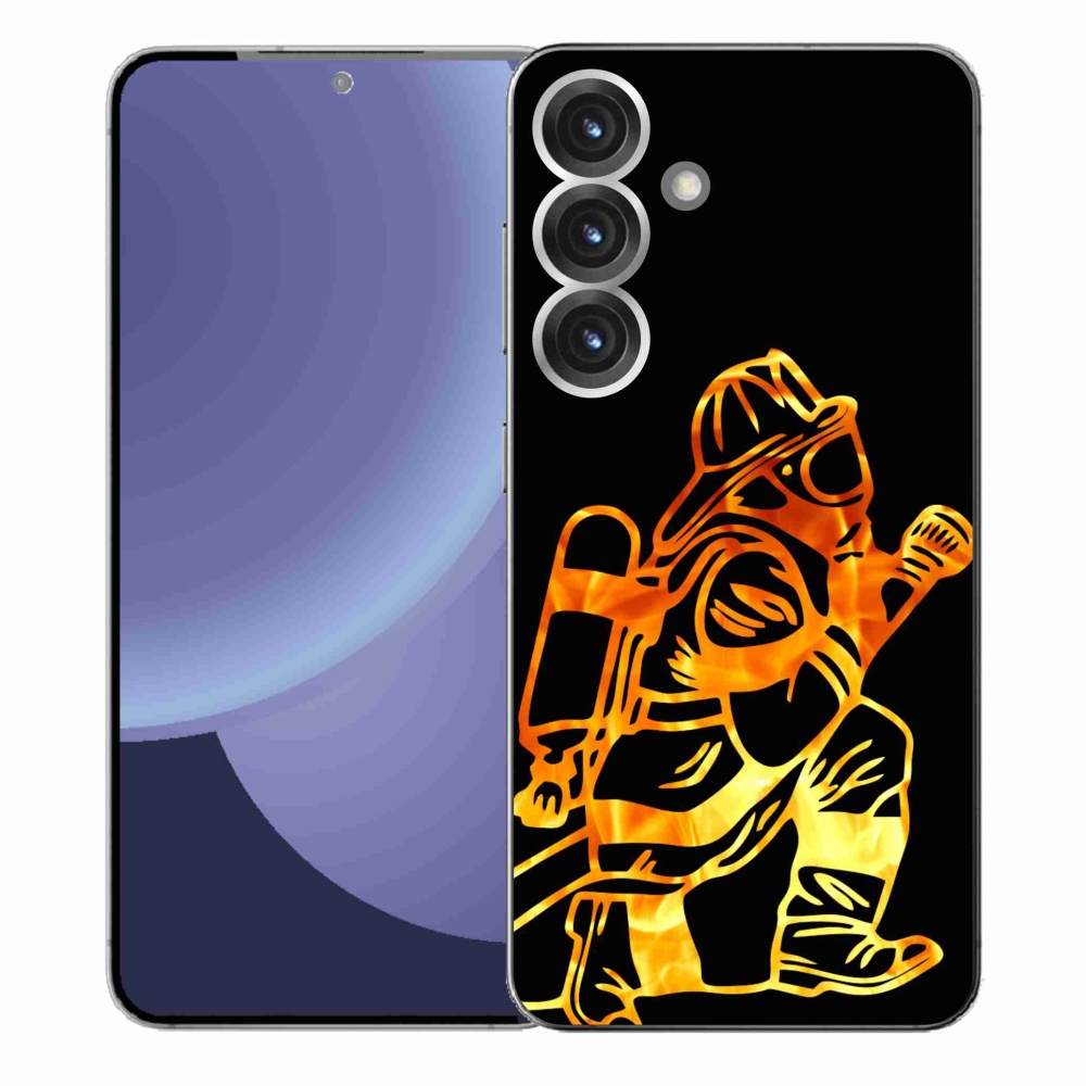 Zselés borítás mmCase Samsung Galaxy S25+ - tűzoltó 1