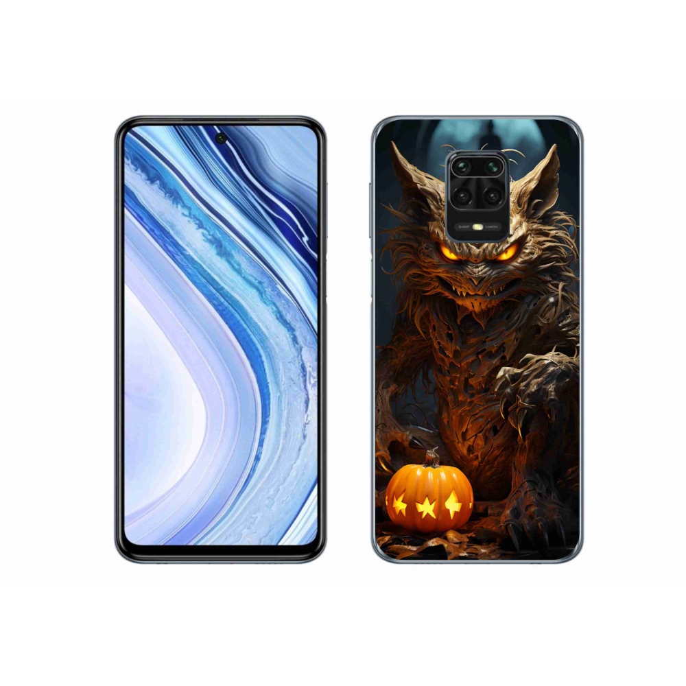 Gél borítás mmCase a Xiaomi Redmi Note 9 Pro-hoz - Halloween szörnyeteg