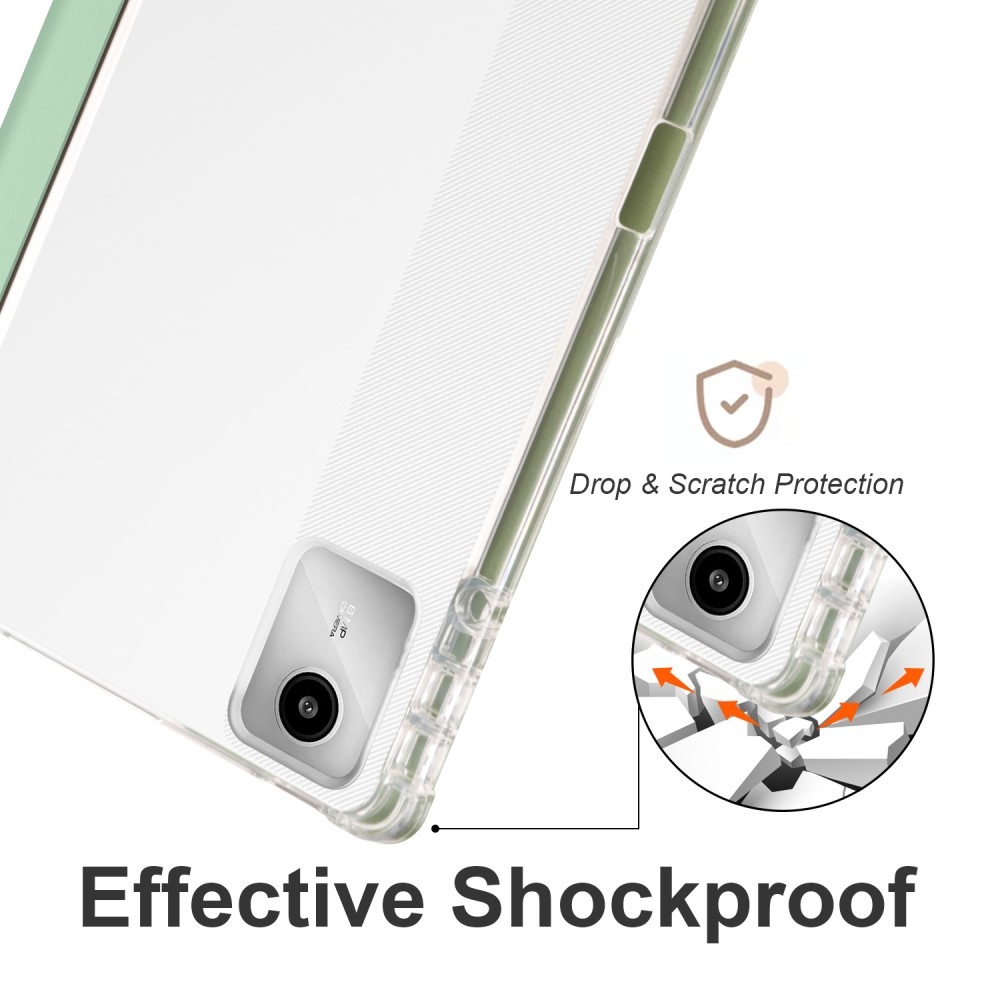 Ügyes záró tok Lenovo Tab M11/Tab K11 - zöld színben