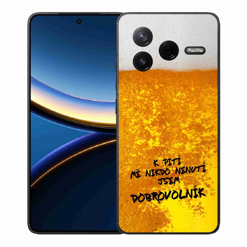 Gél borítás mmCase a Xiaomi Poco F7 Pro számára - sör motívum 4