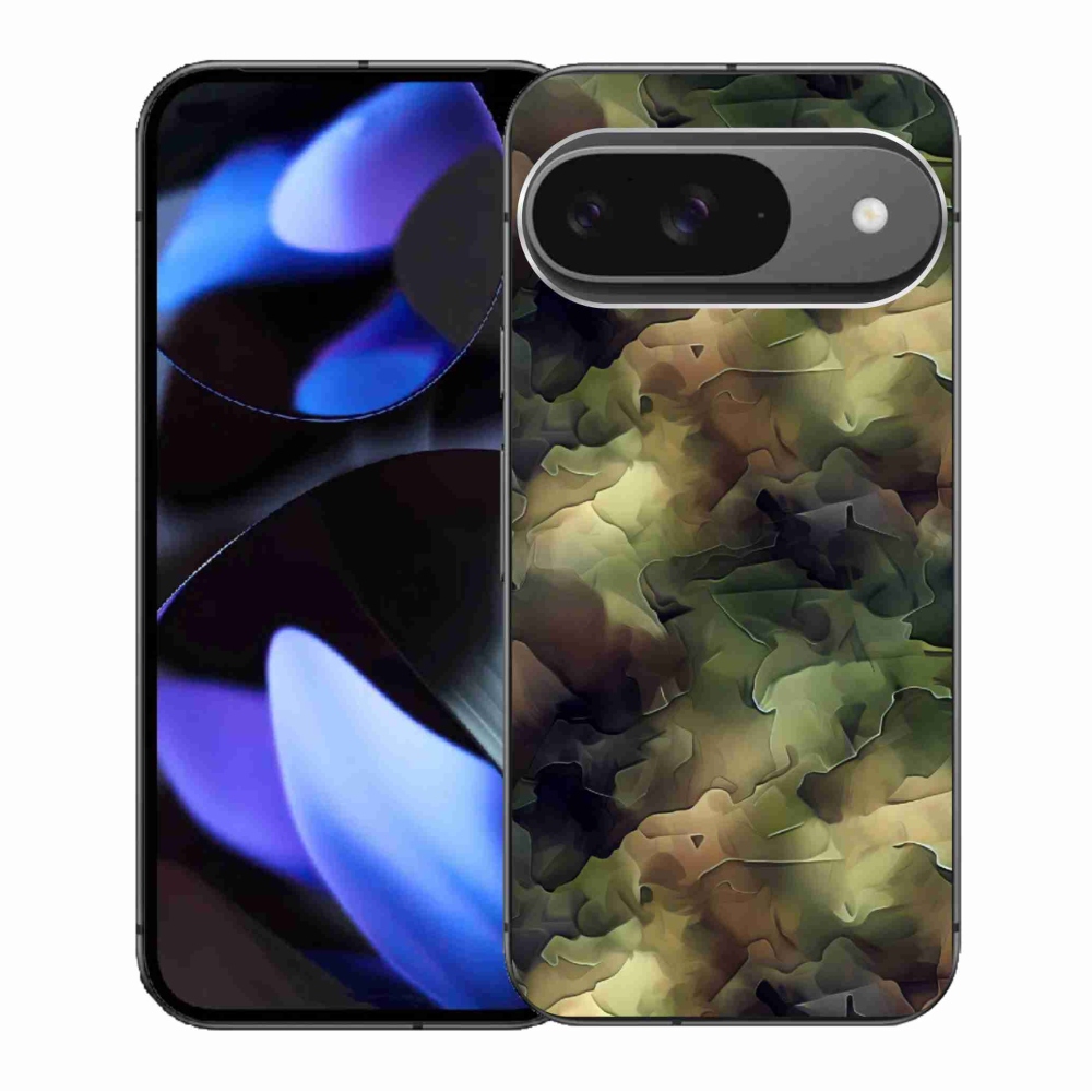 Zselés borítás mmCase a Google Pixel 9/9 Pro készülékhez - álcázott minta 10