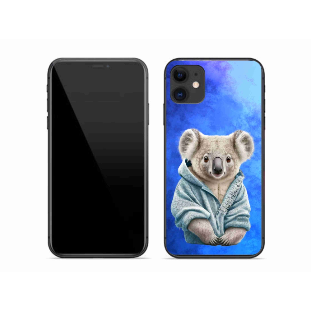 Gél borítás mmCase iPhone 11 készülékhez - koala pulóverben