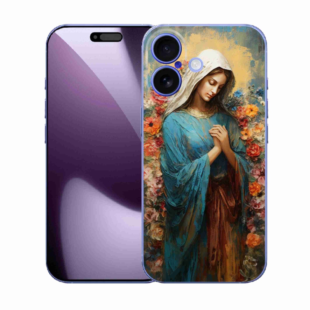 Zselés borítás mmCase iPhone 17 készülékhez - szent nő