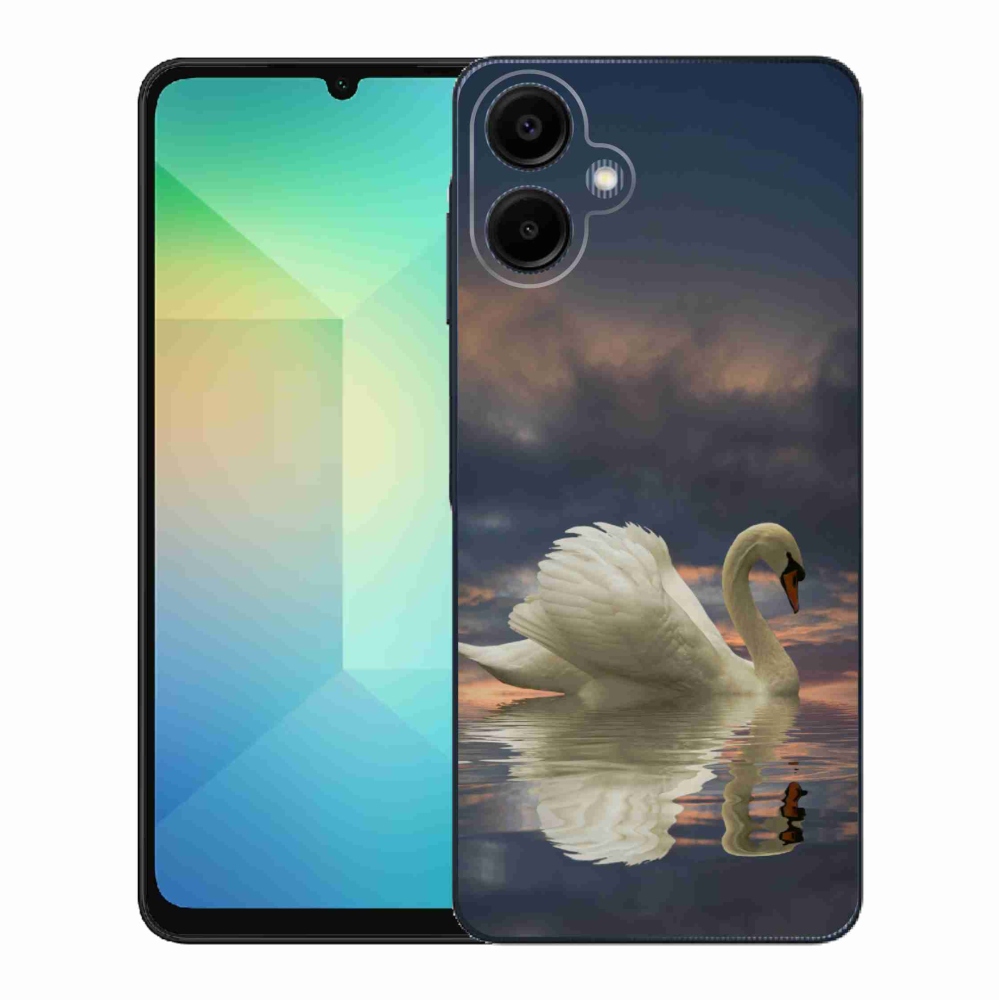 Gél védőhuzat mmCase Samsung Galaxy A06 4G - hattyú