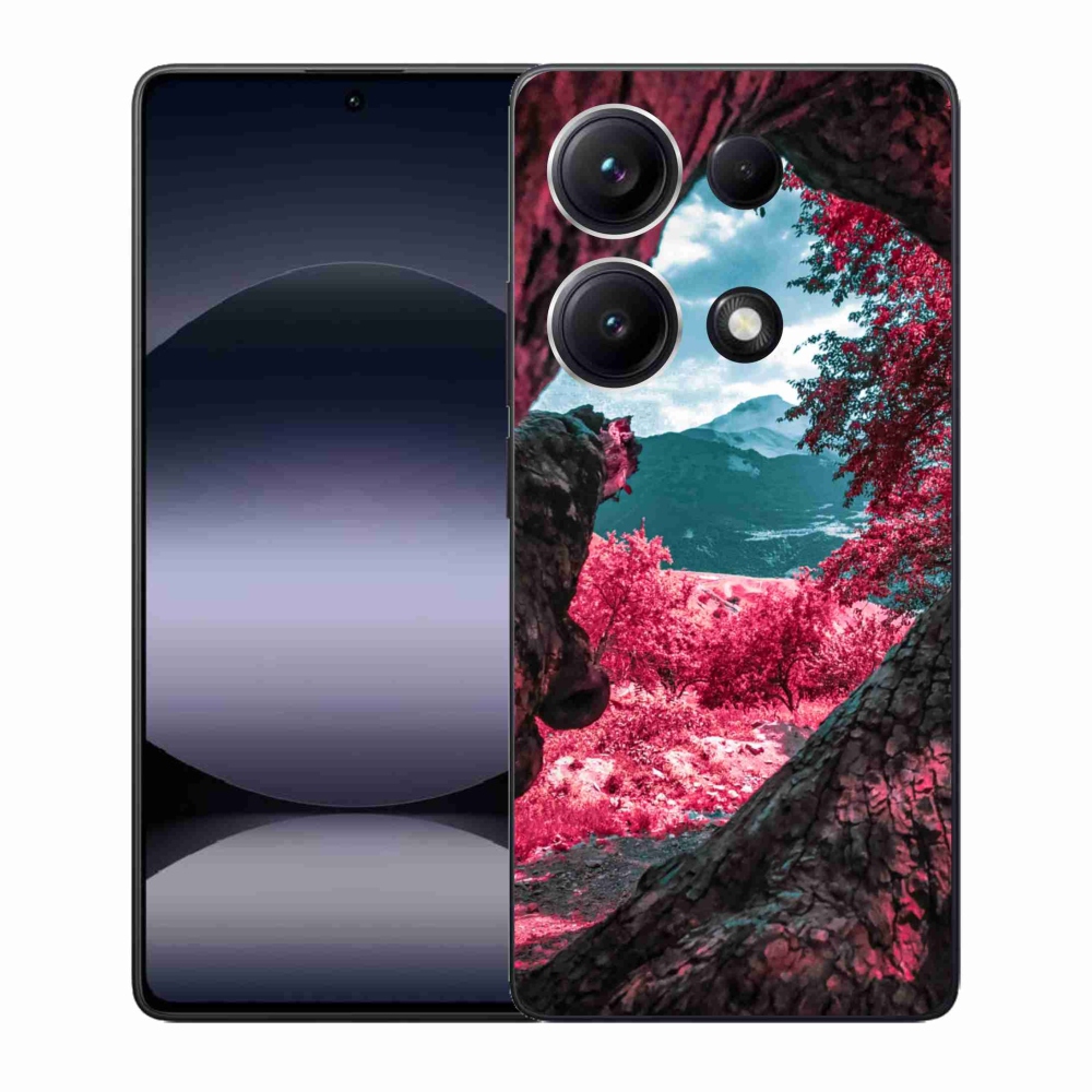 Gél borító mmCase a Xiaomi Redmi Note 14S-hez - hegyi kilátás