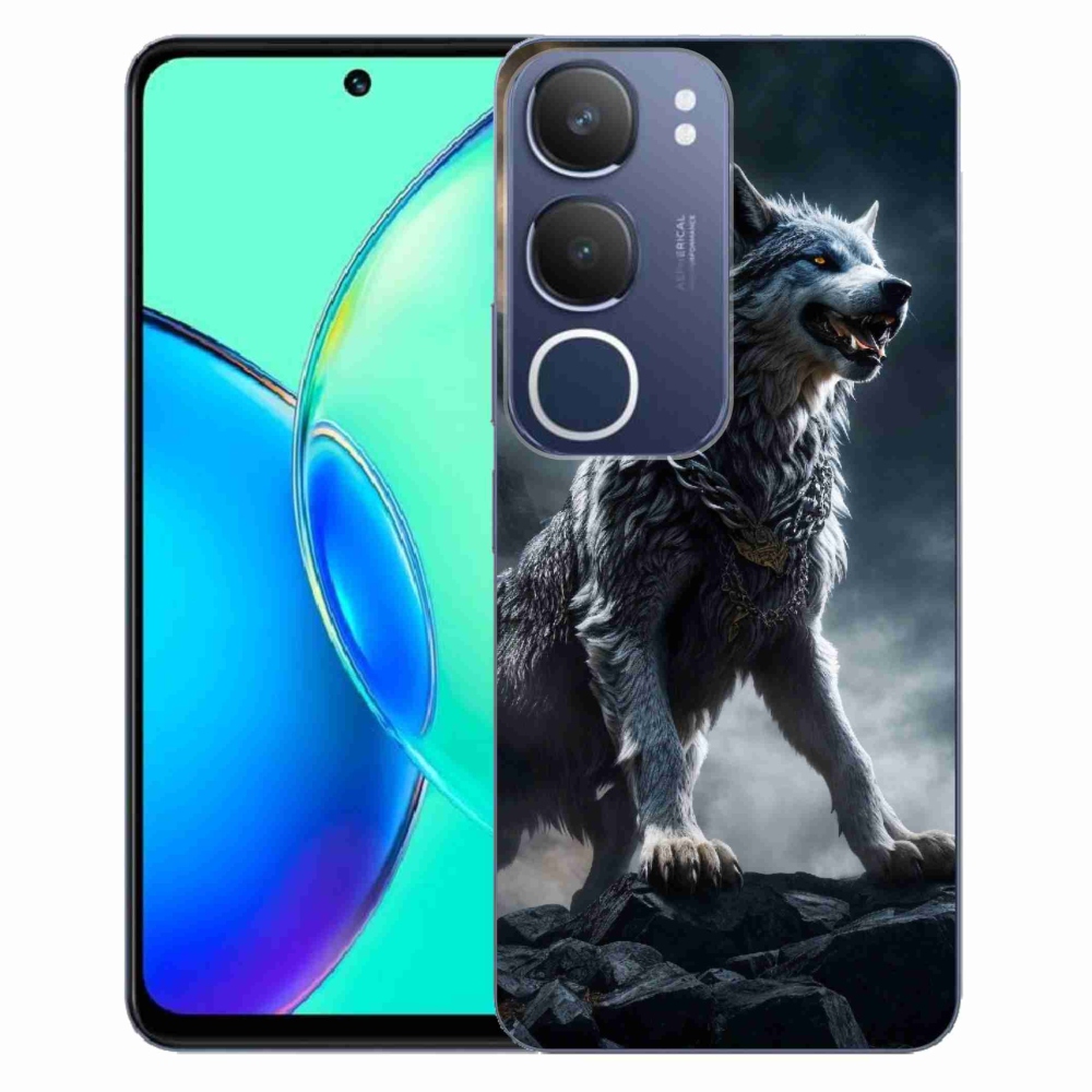 Zselés borítás mmCase a Vivo Y19s készülékhez - farkas 1