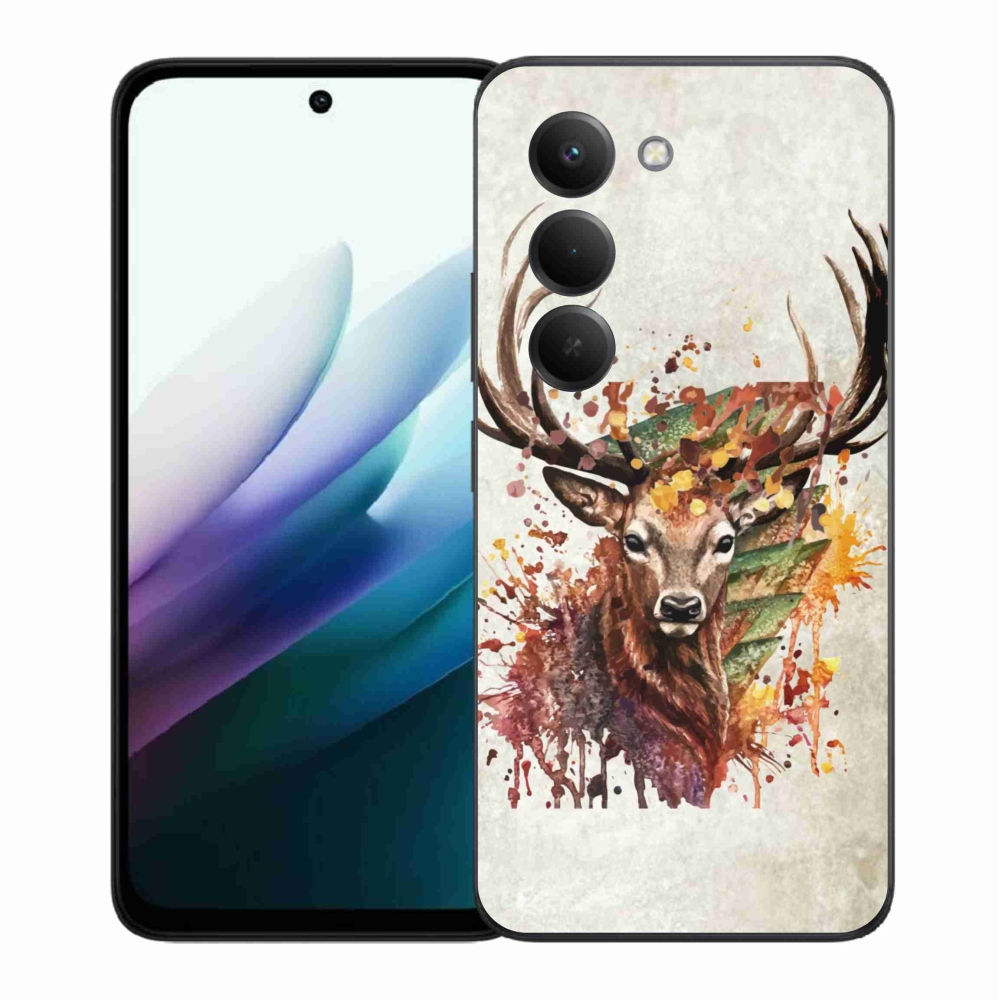 Zselés borítás mmCase a Xiaomi Redmi 15 4G/5G (171mm) - szarvas 1