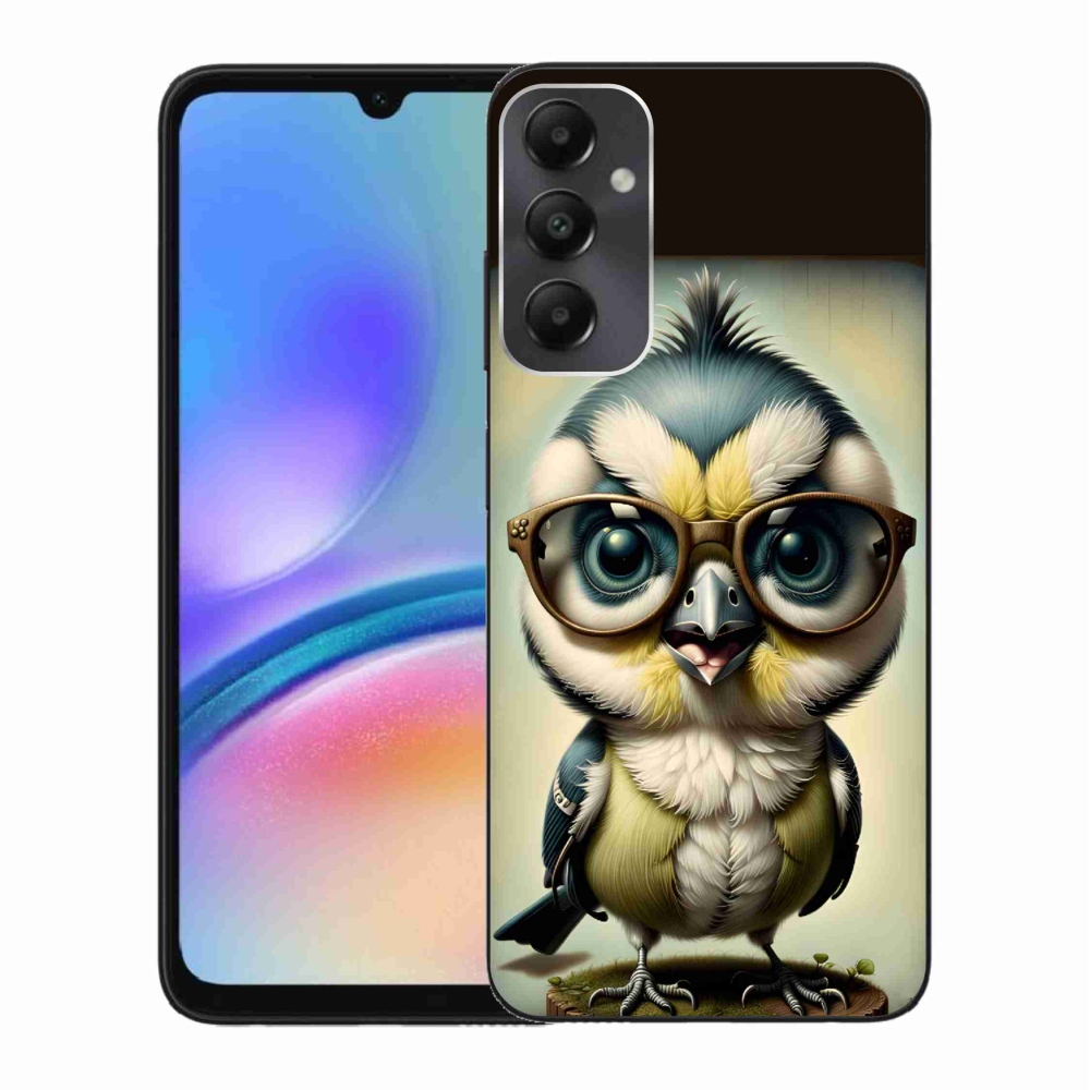 Zselés borítás mmCase Samsung Galaxy A05s - kölyök szemüveggel