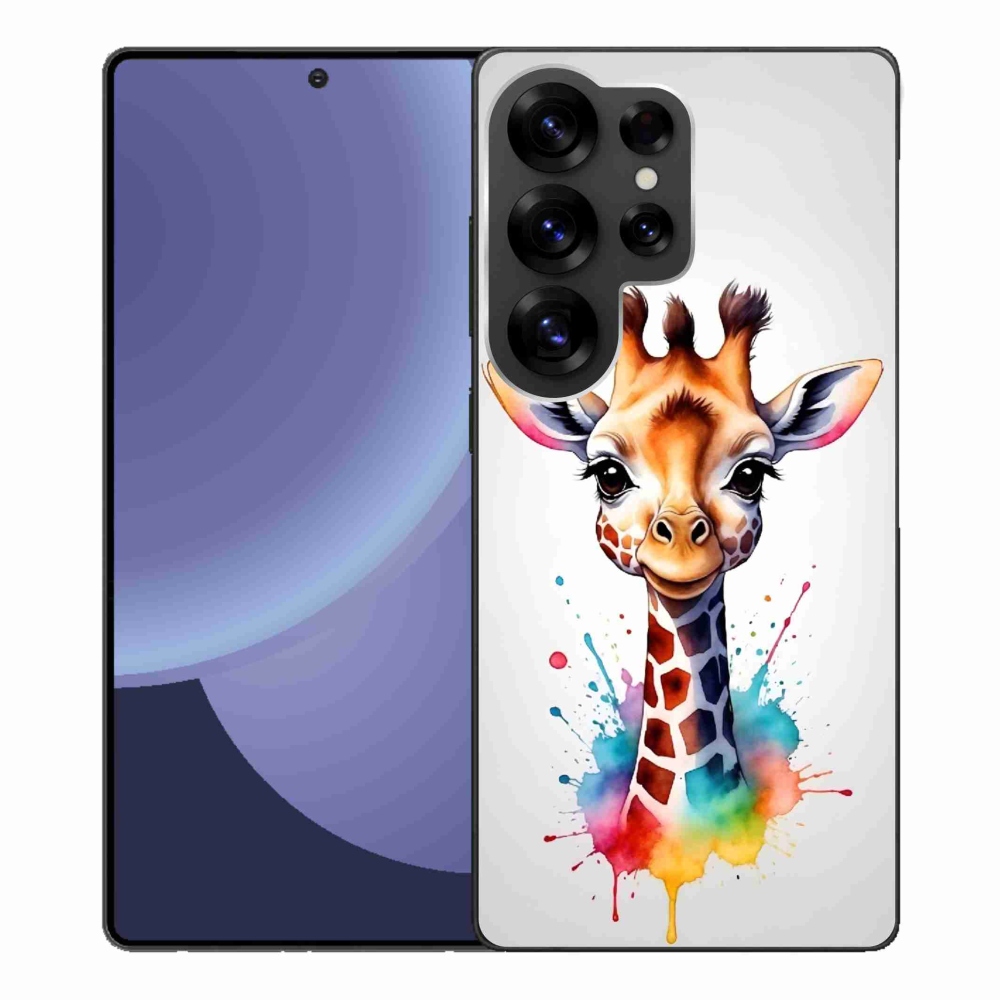 Zselés borítás mmCase Samsung Galaxy S25 Ultra - zsiráf 1