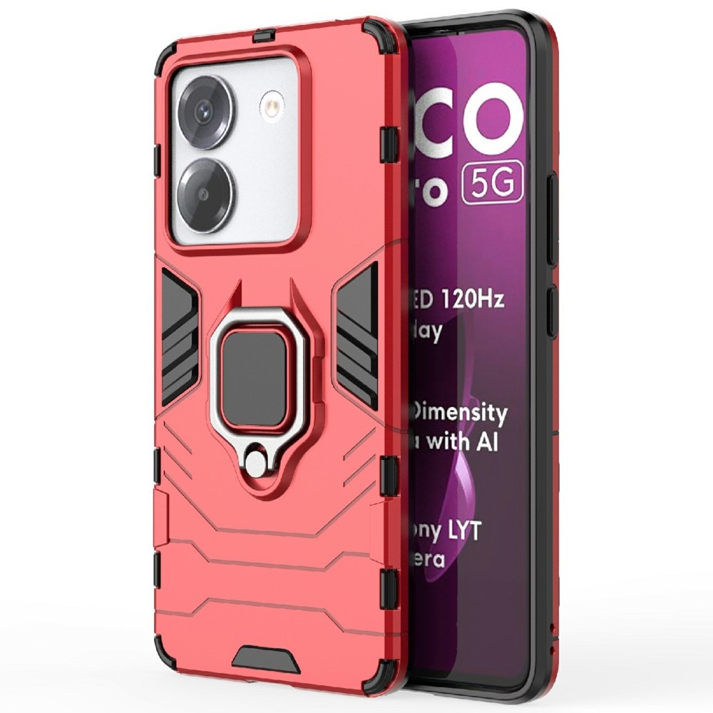 Guardy tartós borító a Xiaomi Poco M7 Pro 5G készülékhez - piros