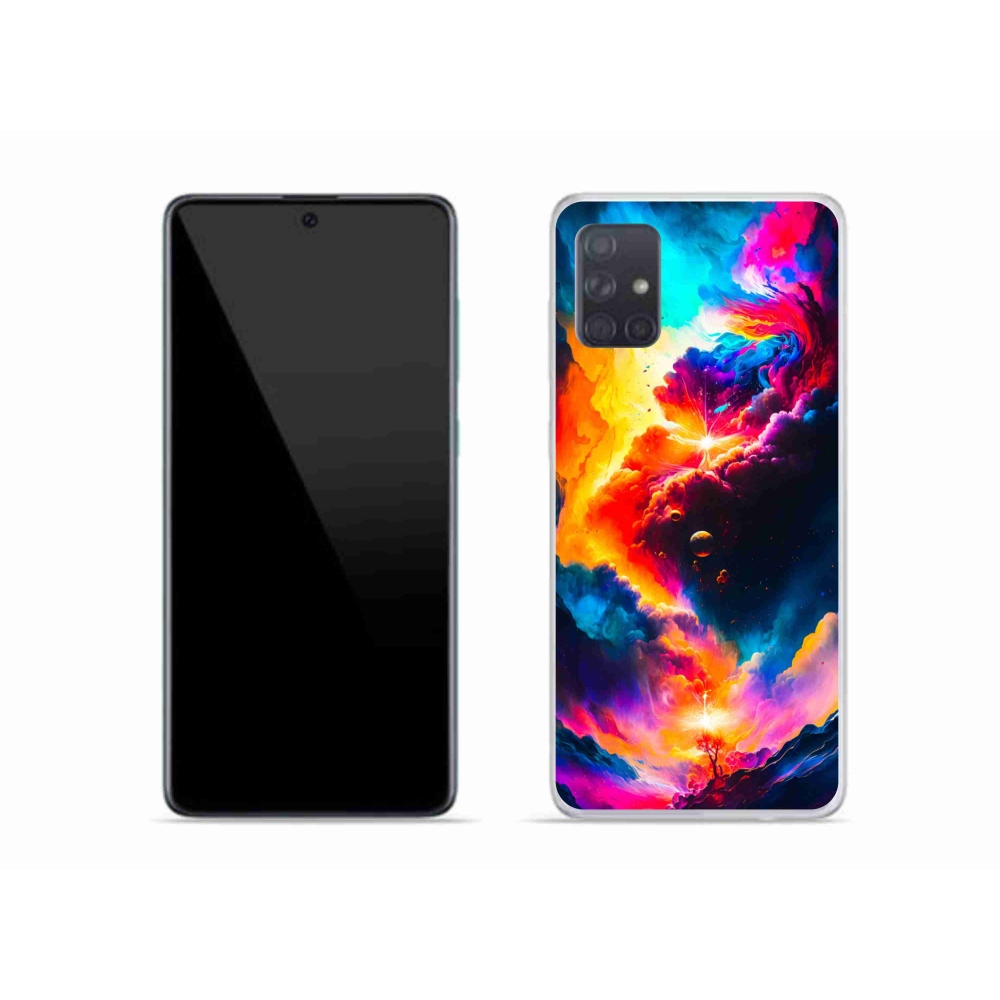 Gél borítás mmCase Samsung Galaxy A51 - absztrakt motívumhoz