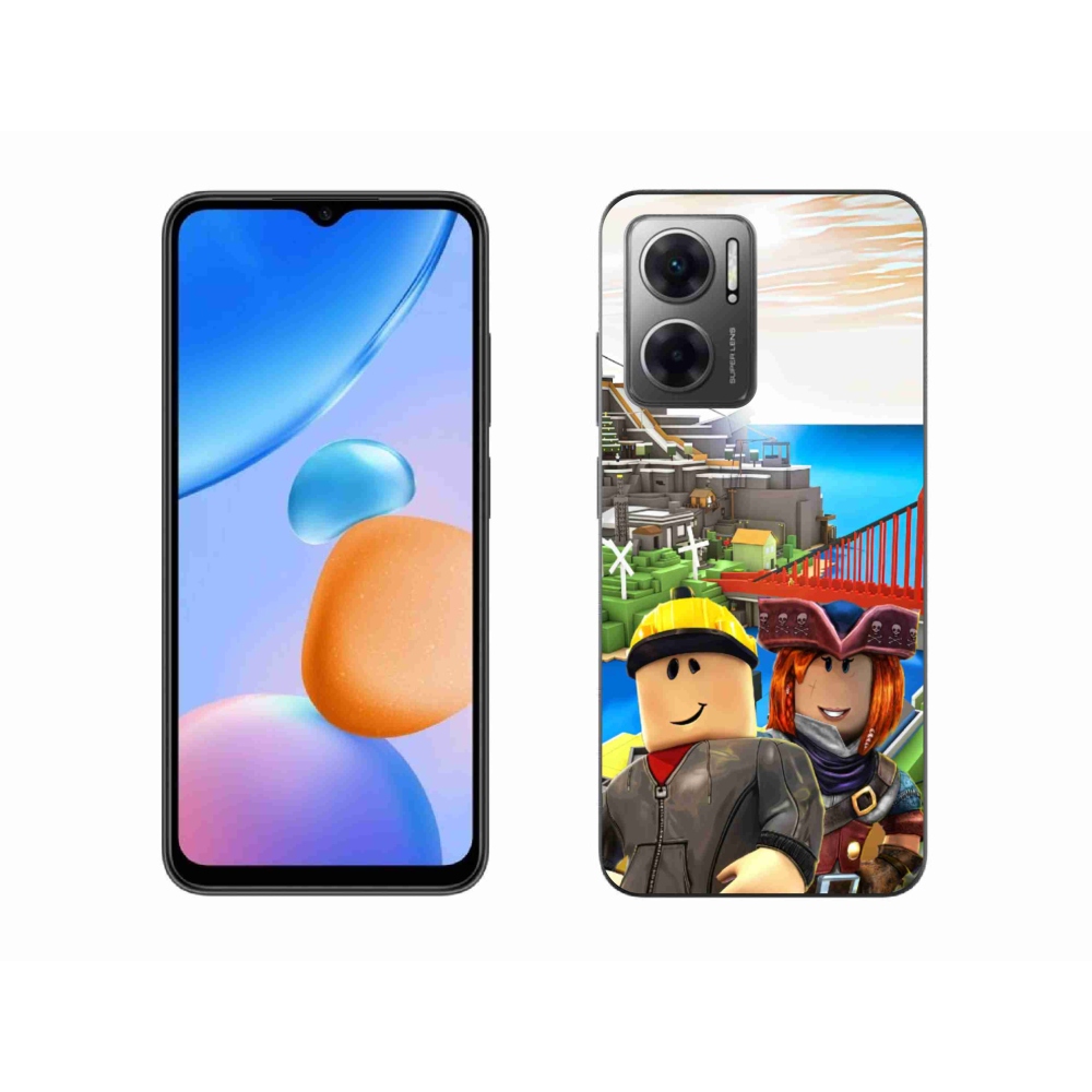 Gél borítás mmCase a Xiaomi Redmi 10 5G-hez - roblox 1