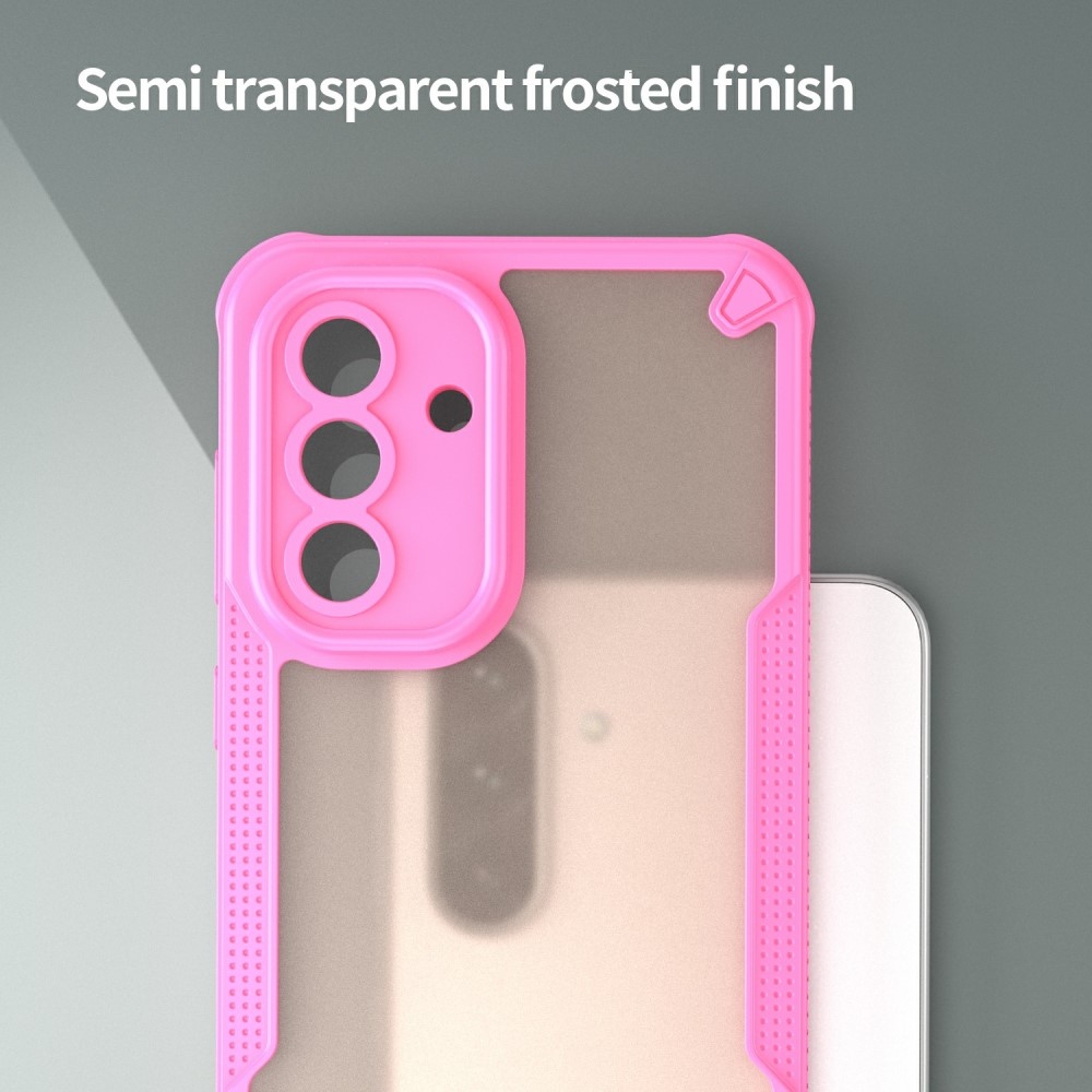 Fagyasztott tartós borítás Samsung Galaxy A36 5G készülékhez - rózsaszín