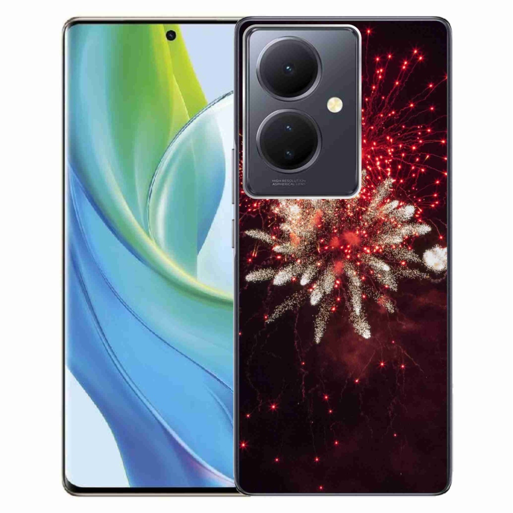 Gélburkolat mmCase a Vivo V29 Lite 5G-n - tűzijátékok
