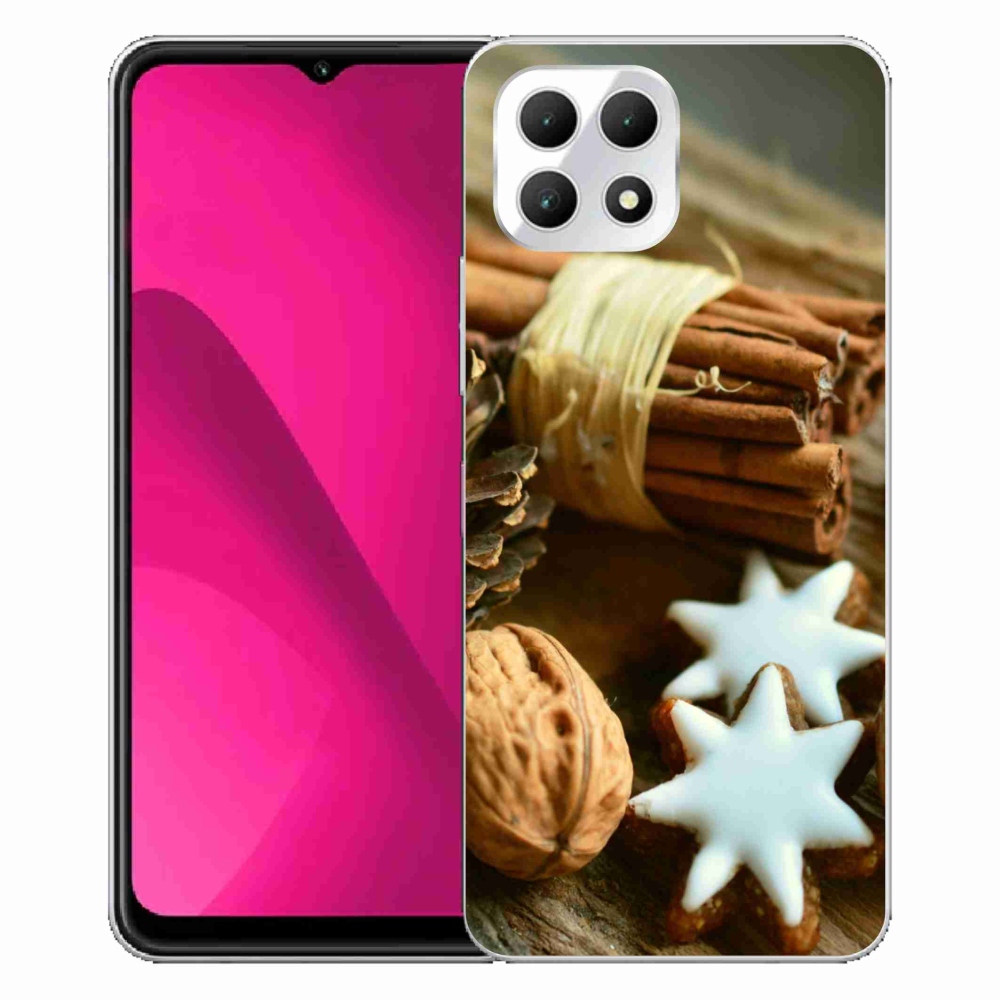 Zselés borítás mmCase a T-Mobile T Phone 2 készülékhez - fahéj és mézeskalács