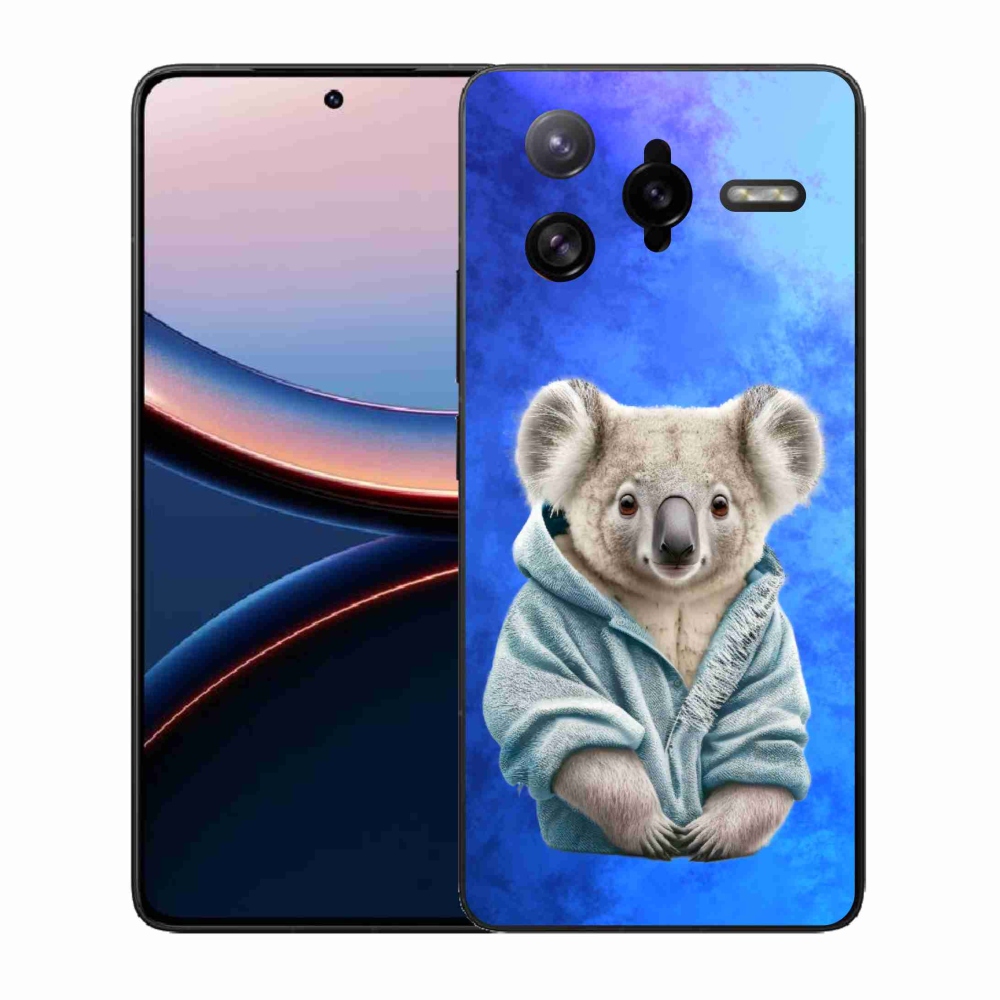 Gél borítás mmCase a Xiaomi Poco F7 Ultra számára - koala pulóverben