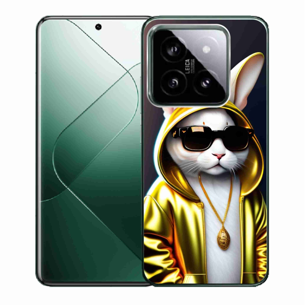 Gél borítás mmCase a Xiaomi 14 - cat boss számára