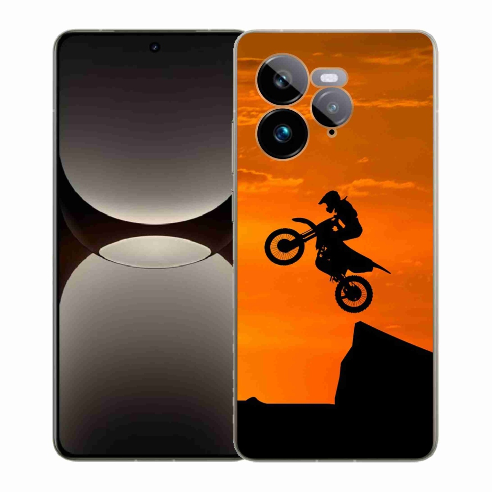Gél borítás mmCase a Realme GT 7 Pro 5G számára - motocross