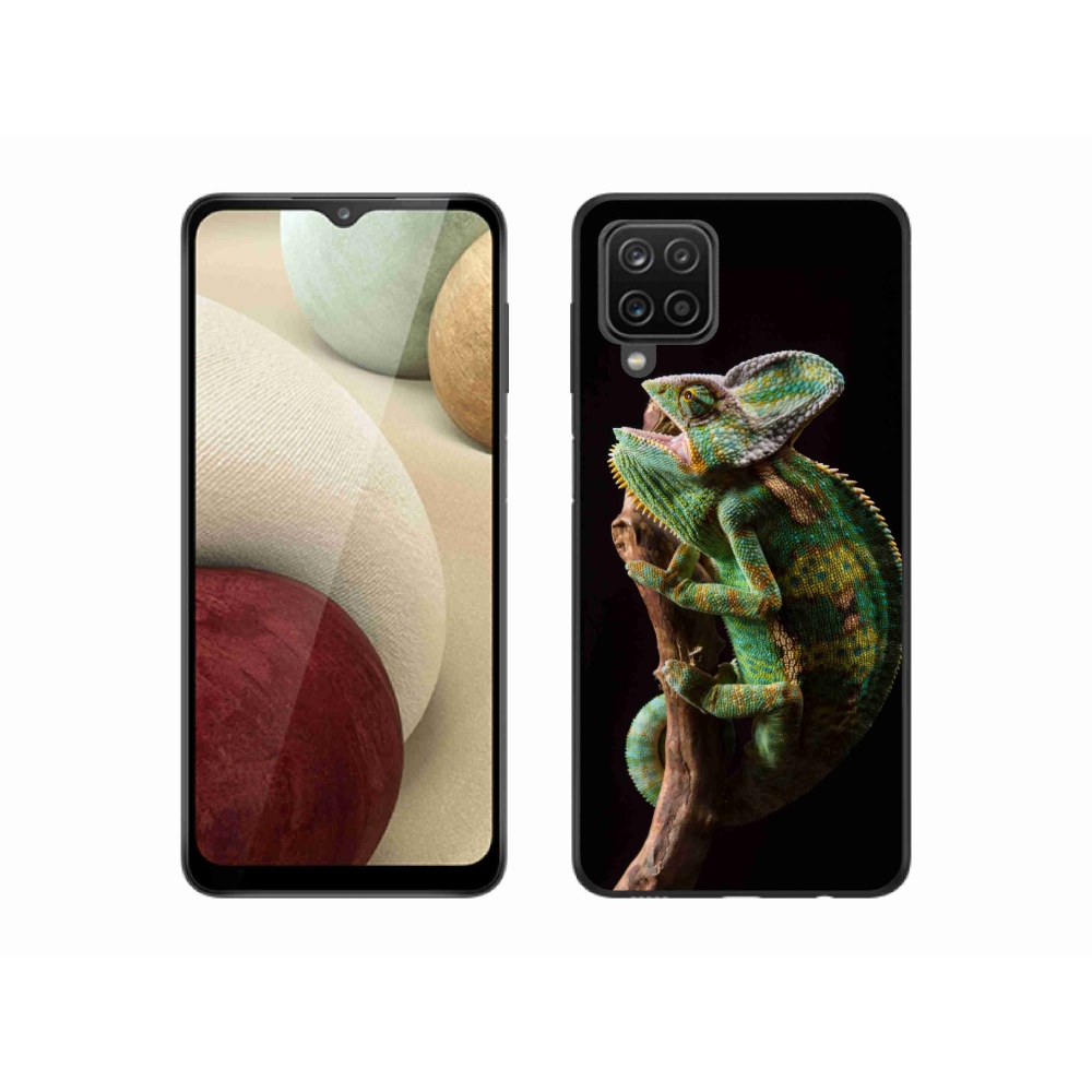 Zselés borítás mmCase Samsung Galaxy A12 készülékhez - kaméleon