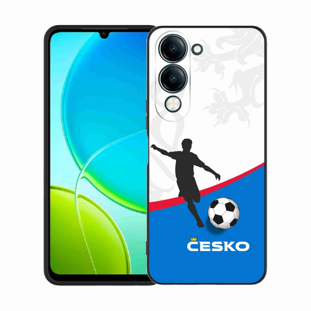 Gél borítás mmCase a Vivo Y29s 5G - futball Csehország 1
