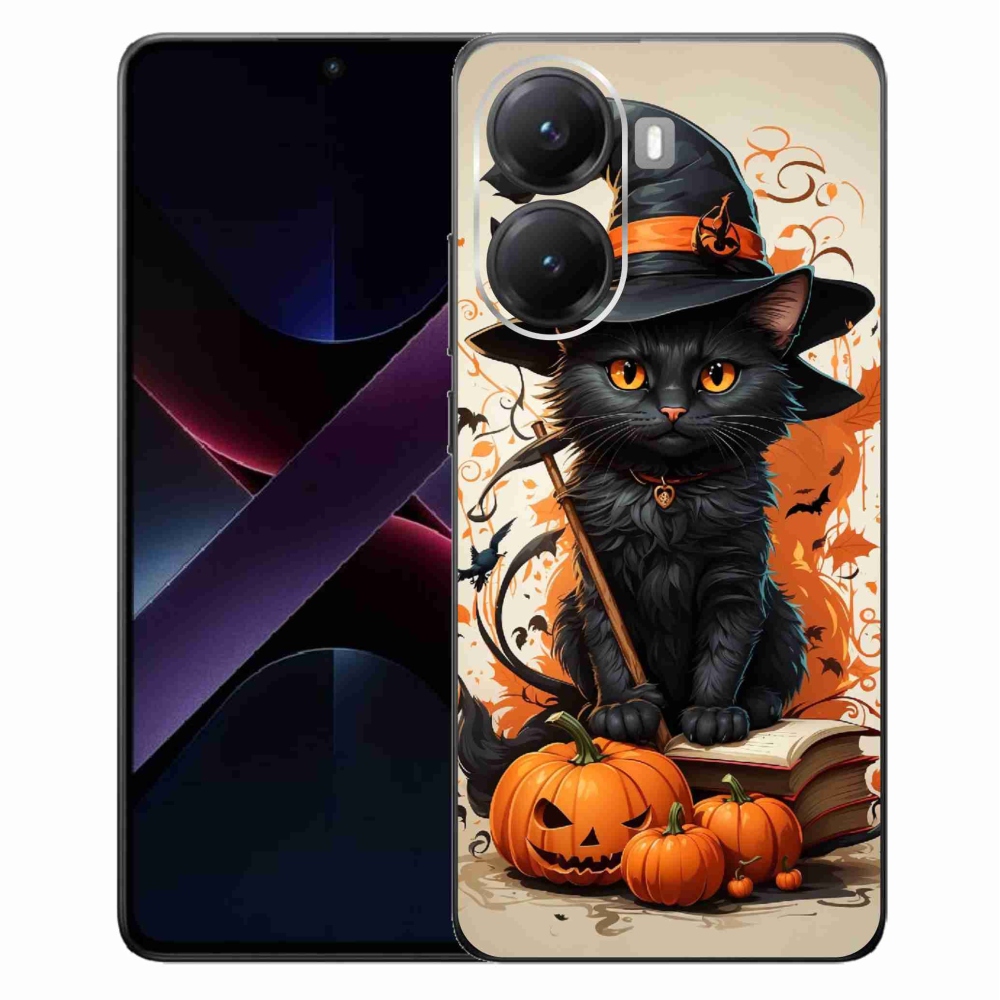 Gél borítás mmCase a Xiaomi Poco X7 Pro 5G-hez - macskavarázsló