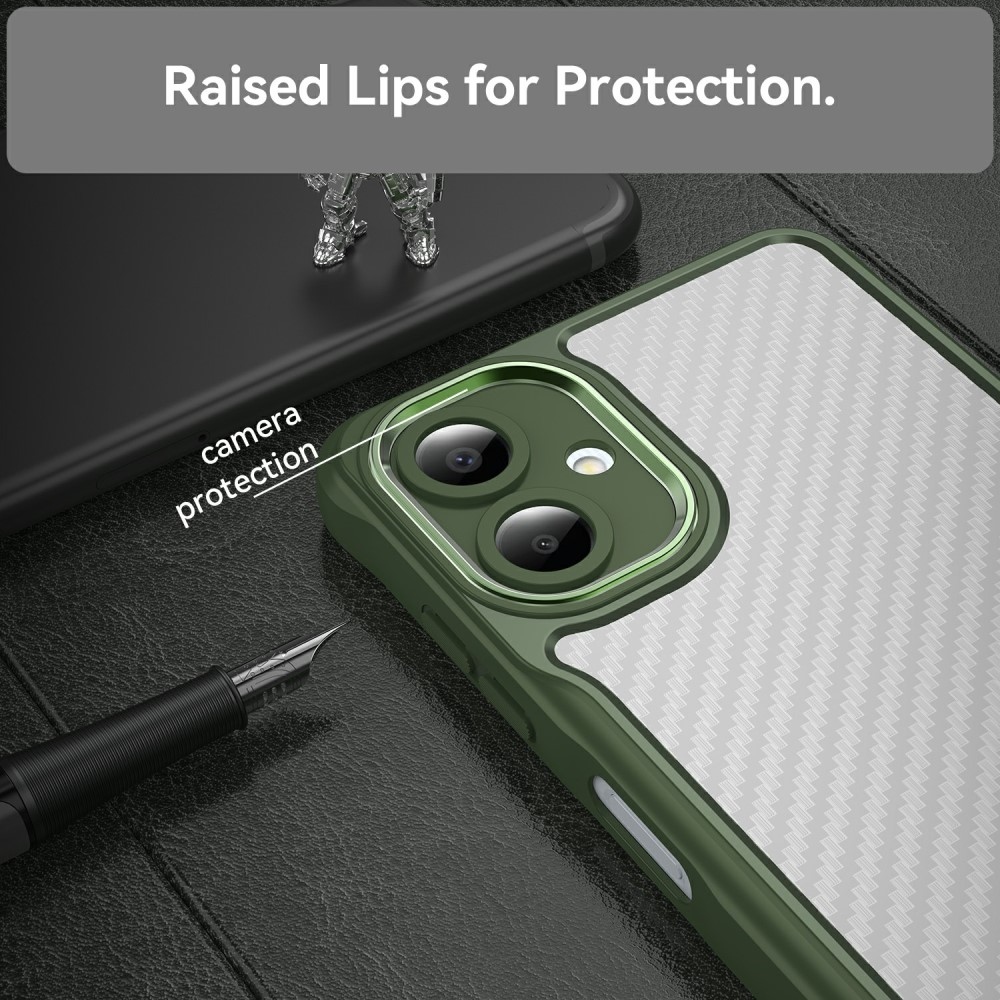 Tartós borítás Samsung Galaxy A06 4G készülékhez - zöld