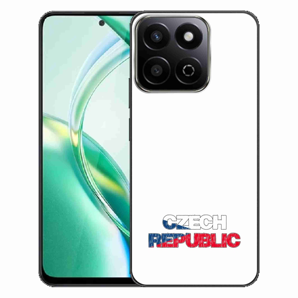 Zselés borító mmCase a Honor 200 Smart 5G készülékhez - Csehország fehér háttér