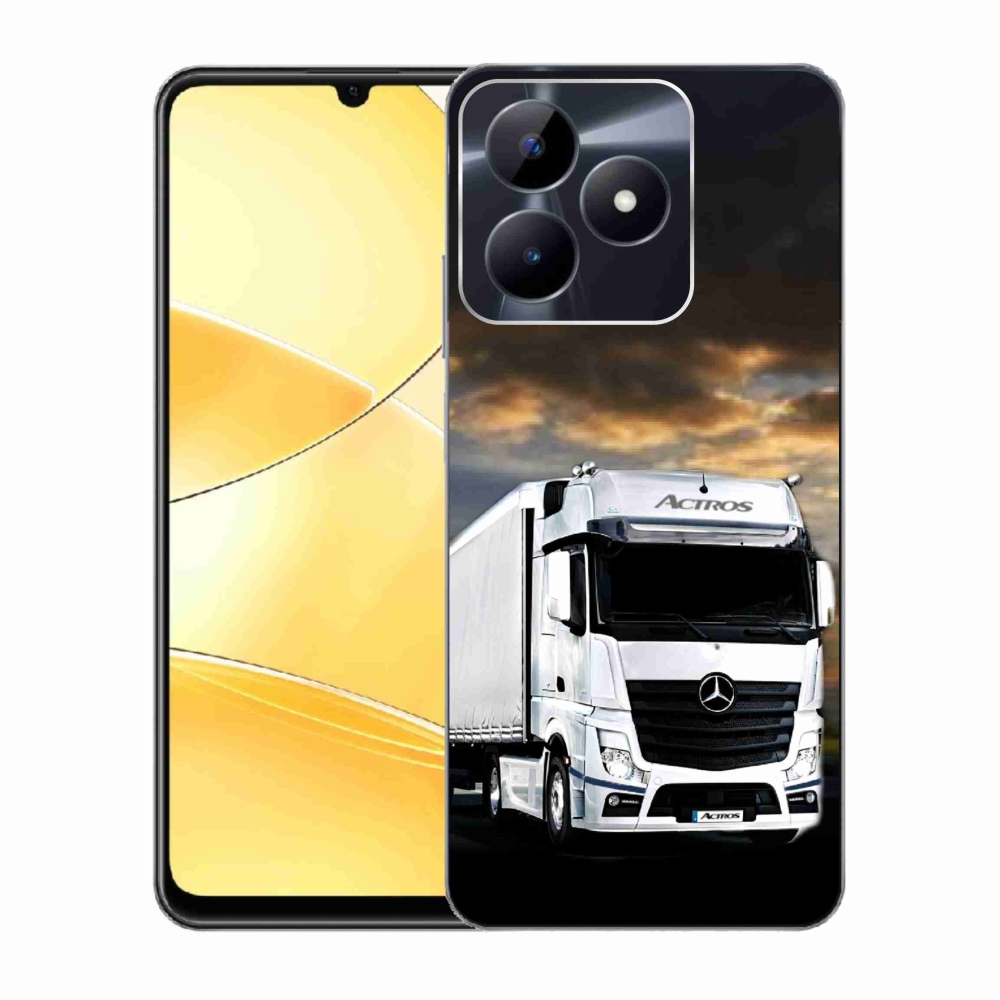 Zselés borítás mmCase a Realme C51/C53 készülékhez - teherautó