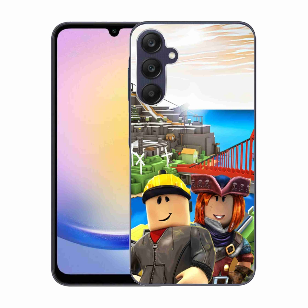 Zselés borítás mmCase Samsung Galaxy A25 5G - roblox 1