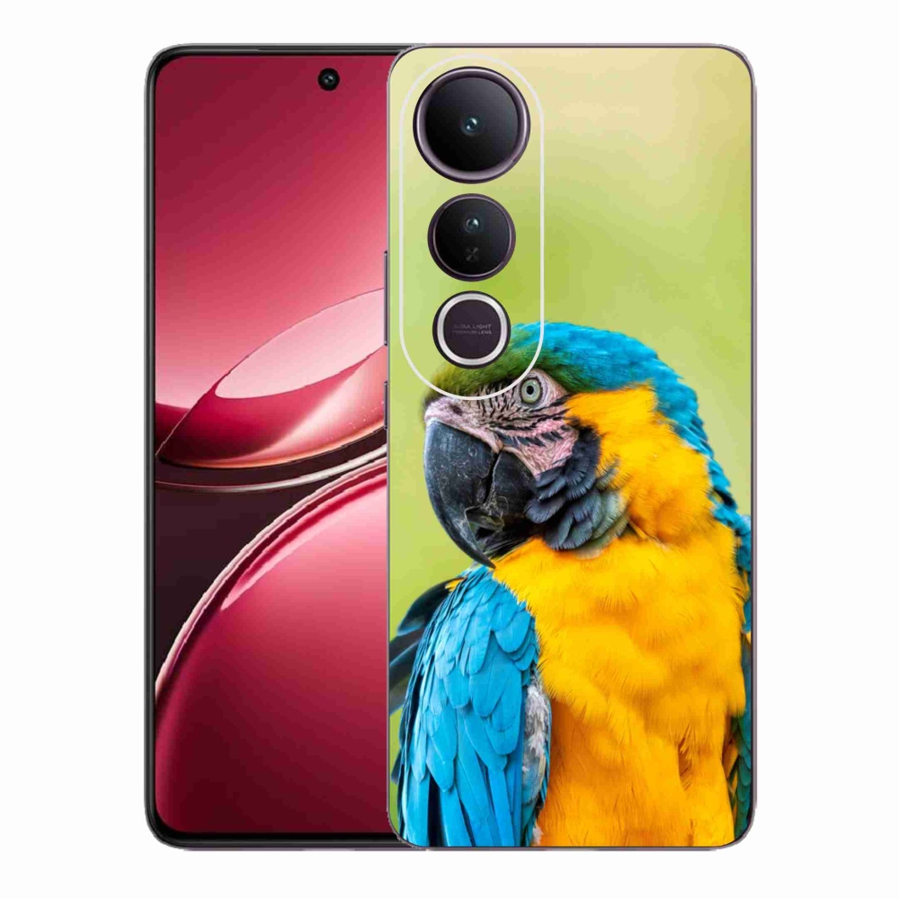 Gél borítás mmCase a Vivo V50 Lite 4G/5G készülékhez - papagáj ara 2