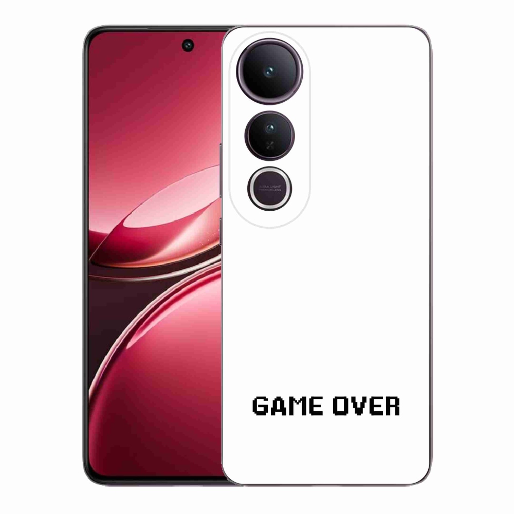 Gél borító mmCase a Vivo V50 Lite 4G/5G-n - játék fehér háttéren