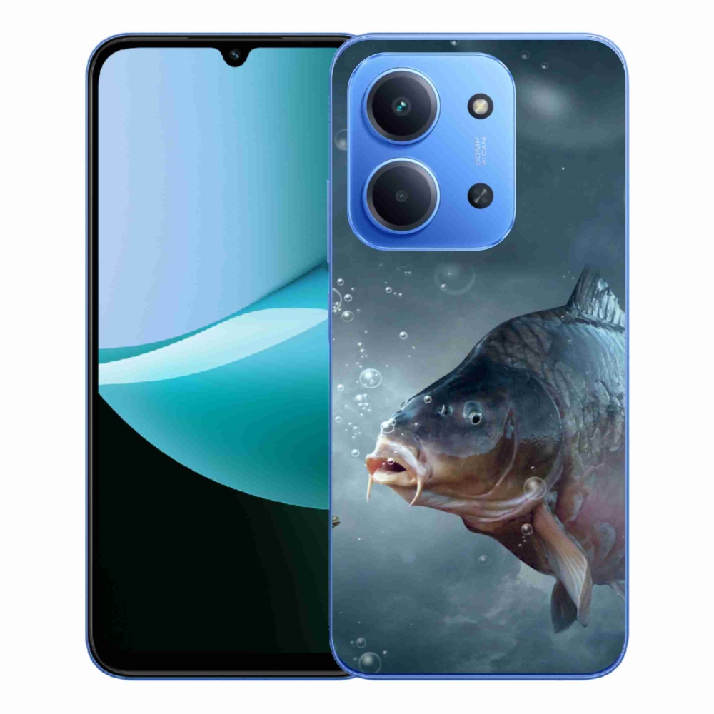 Gél borító mmCase a Xiaomi Redmi 15C 4G/5G (173mm) - ponty és buborékok