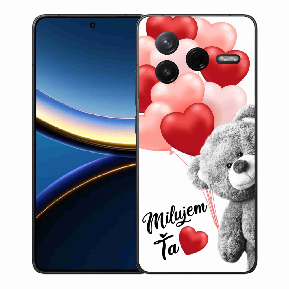 Gél borítás mmCase a Xiaomi Poco F7 Pro számára - I love you en