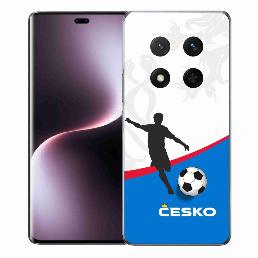 Gél borítás mmCase a Honor Magic 7 Lite 5G készülékhez - futball Csehország 1