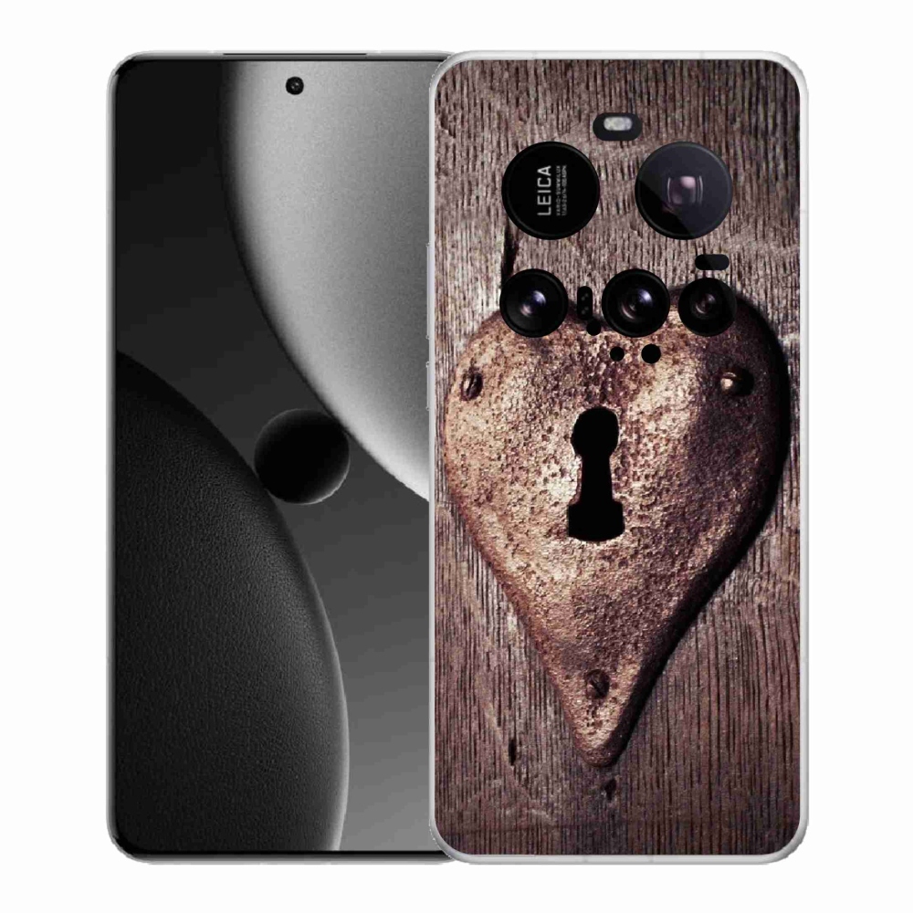 Gél borítás mmCase a Xiaomi 15 Ultra számára - szív alakú zár