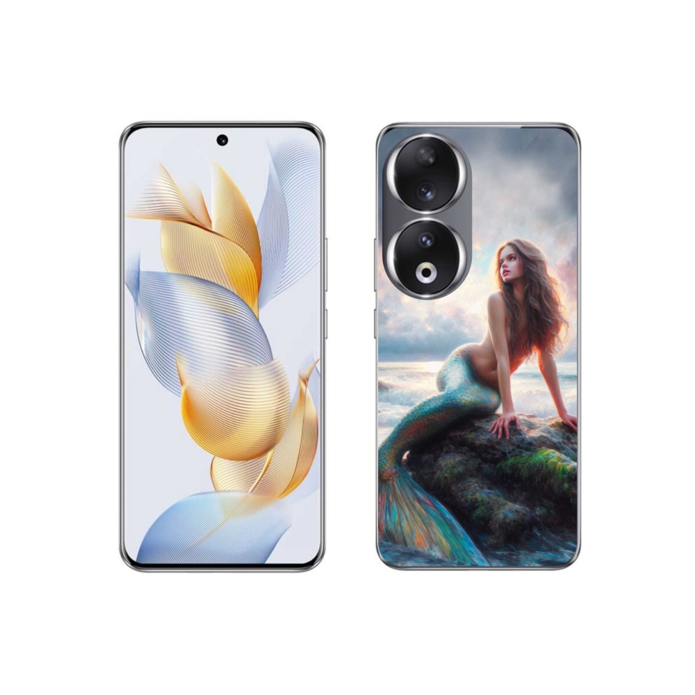 Zselés borító mmCase a Honor 90 készülékhez - sellő