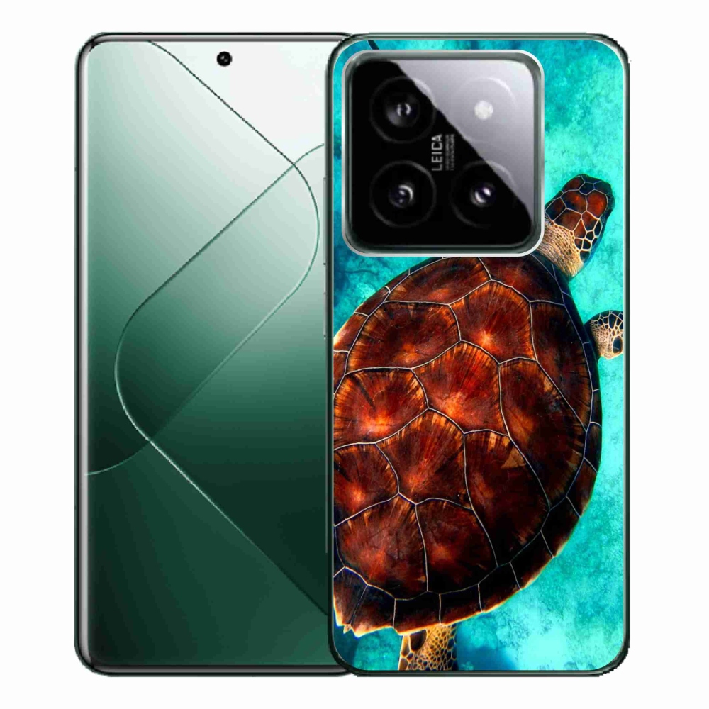 Gél borítás mmCase a Xiaomi 14 Pro-hoz - teknősbéka