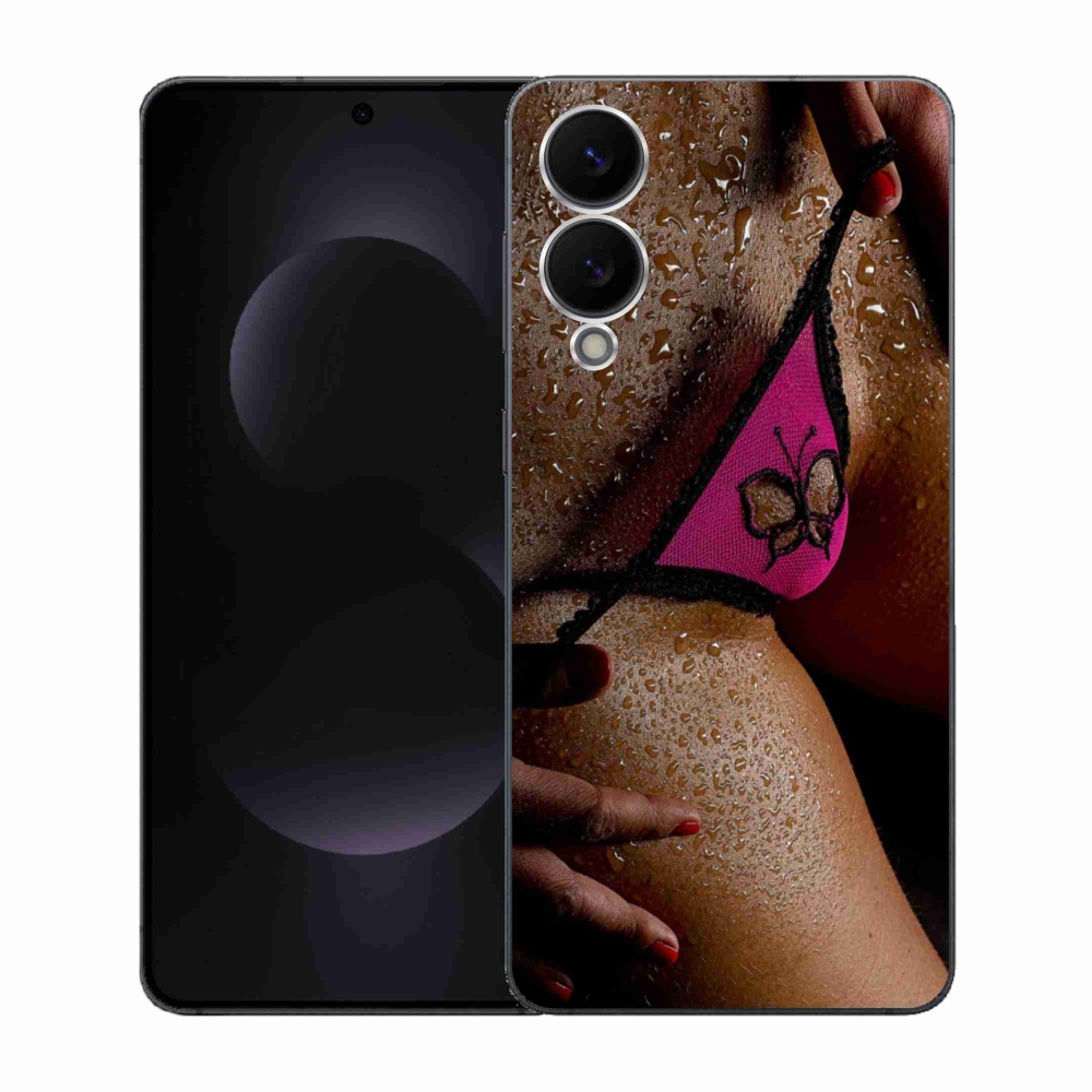 Gél borítás mmCase Samsung Galaxy S25 Edge készülékhez - szexi nő