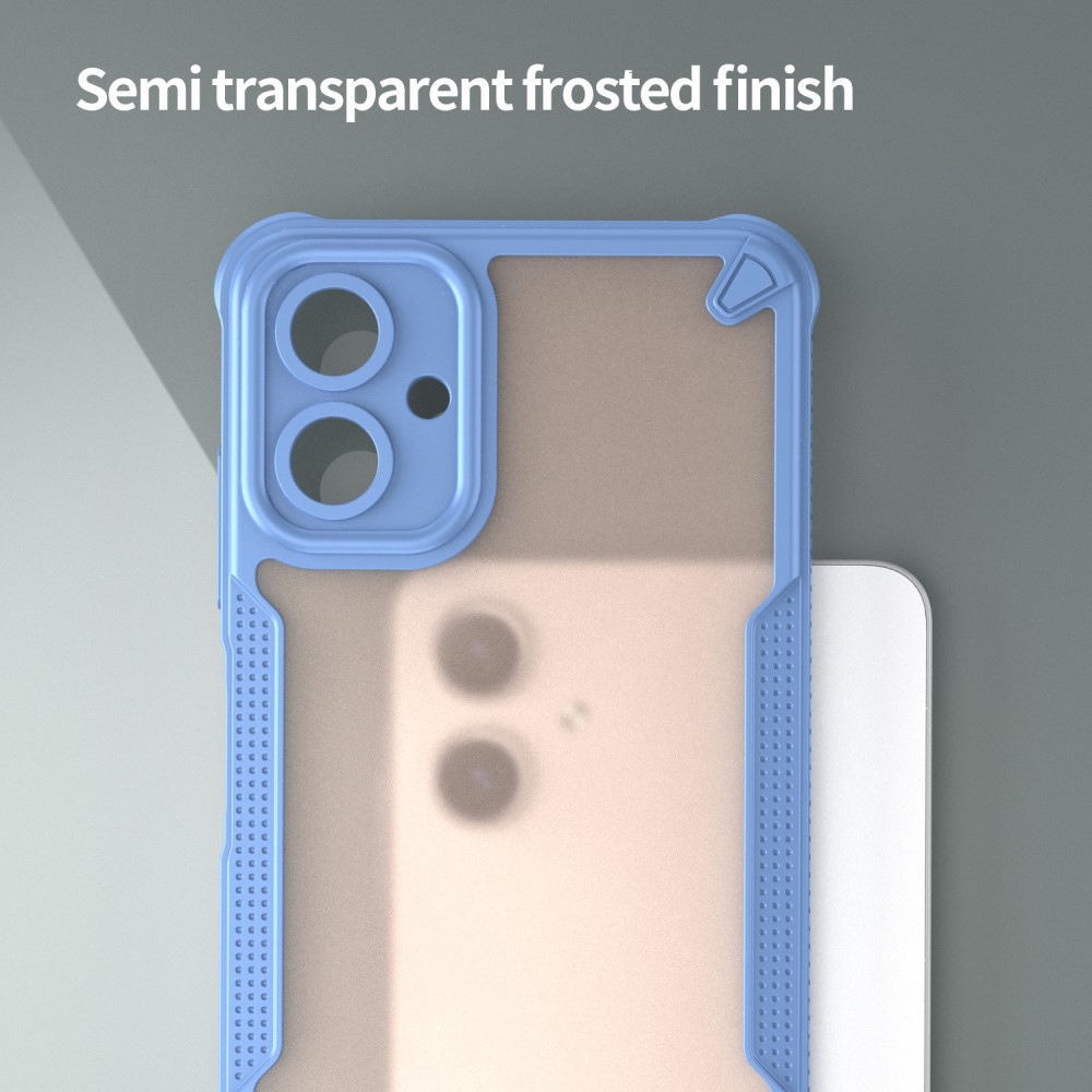 Fagyasztott tartós borítás Samsung Galaxy A06 4G készülékhez - kék