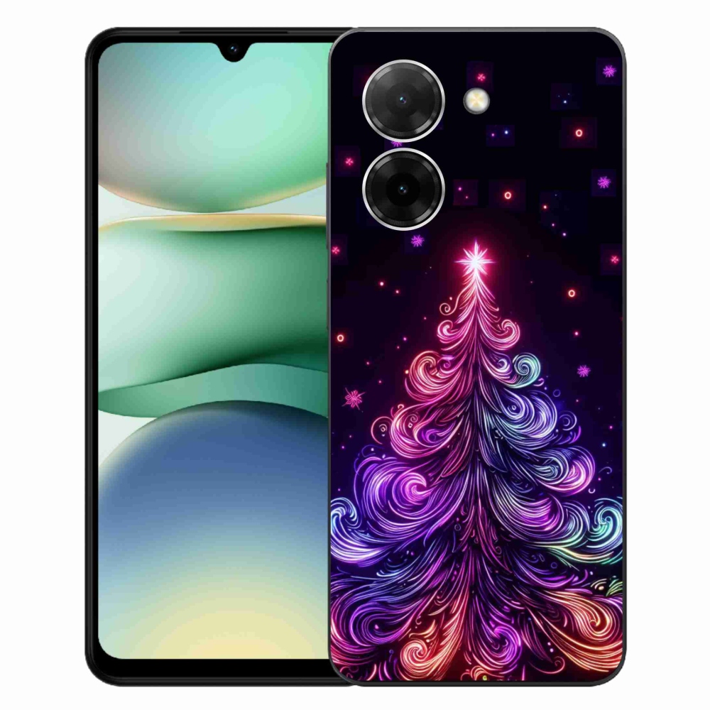 Gél borítás mmCase a Xiaomi Redmi A5 (173.45x79.35x8.45mm) - neon karácsonyfa 1