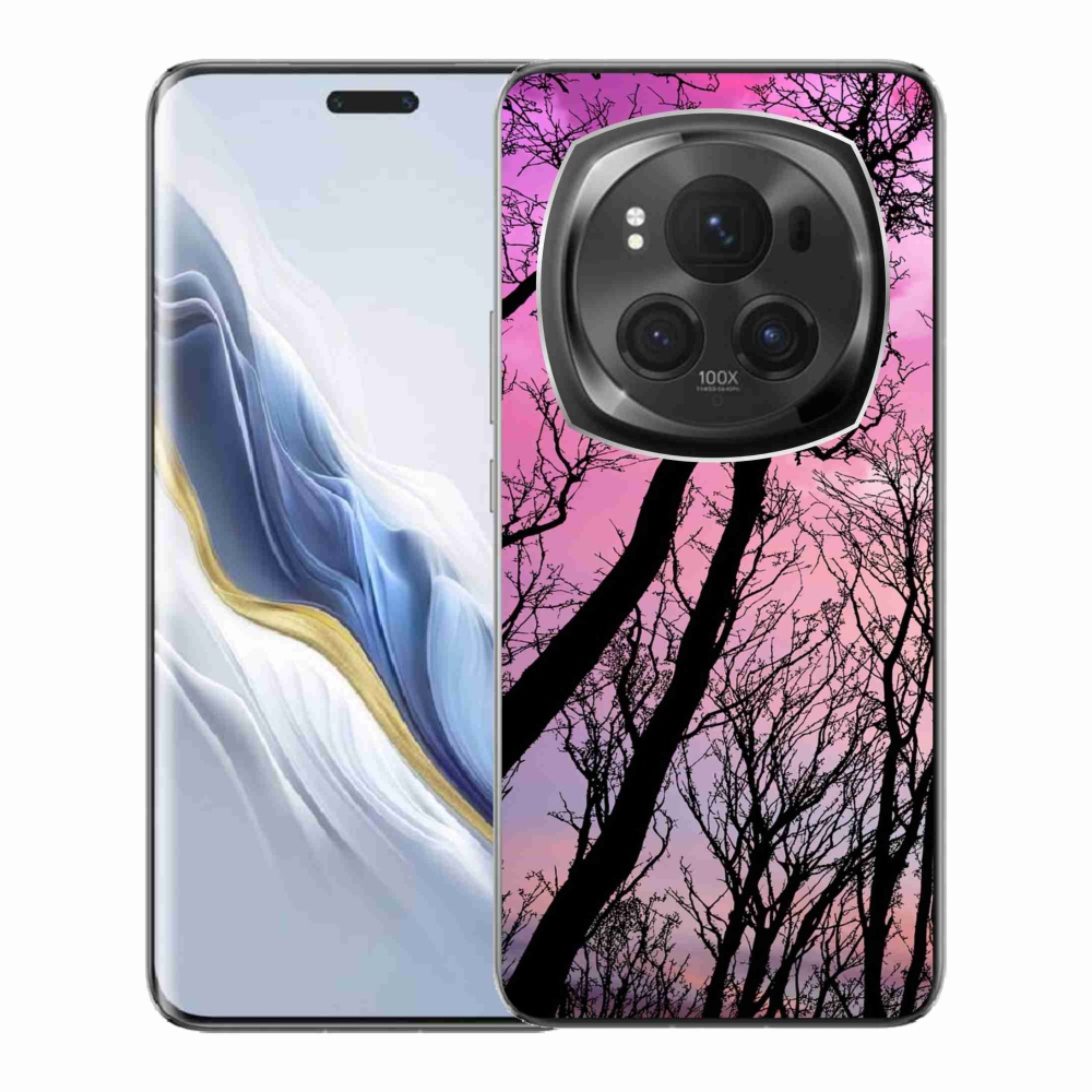 Gél tok mmCase a Honor Magic 6 Pro 5G számára - kidőlt fák