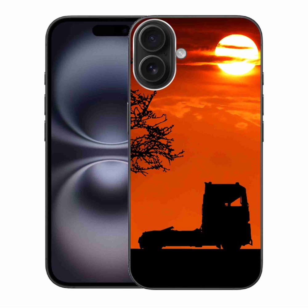 Zselés borítás mmCase iPhone 16 Plus készülékhez - teherautó 3