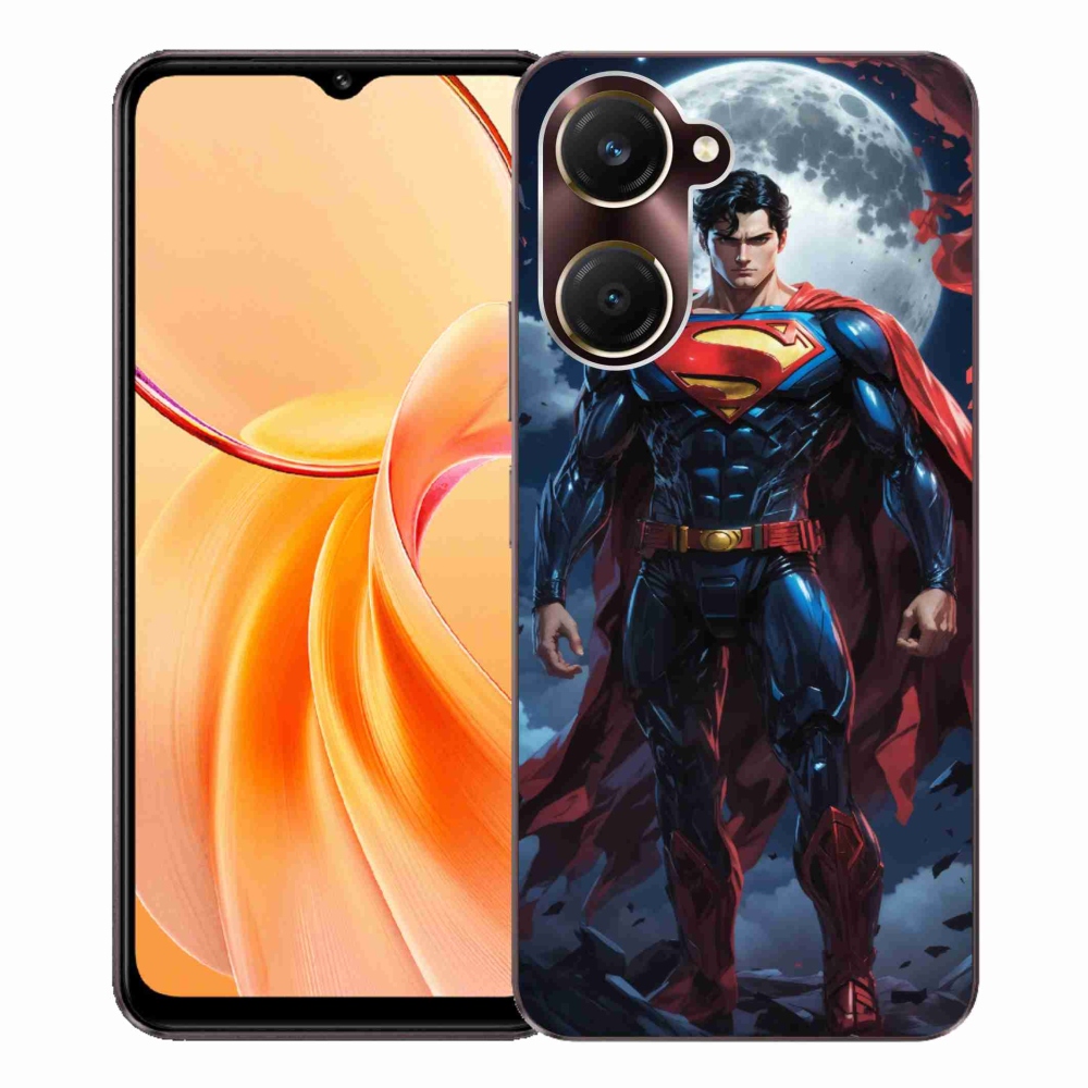 Zselés borítás mmCase a Vivo Y28s 5G-hez - superman